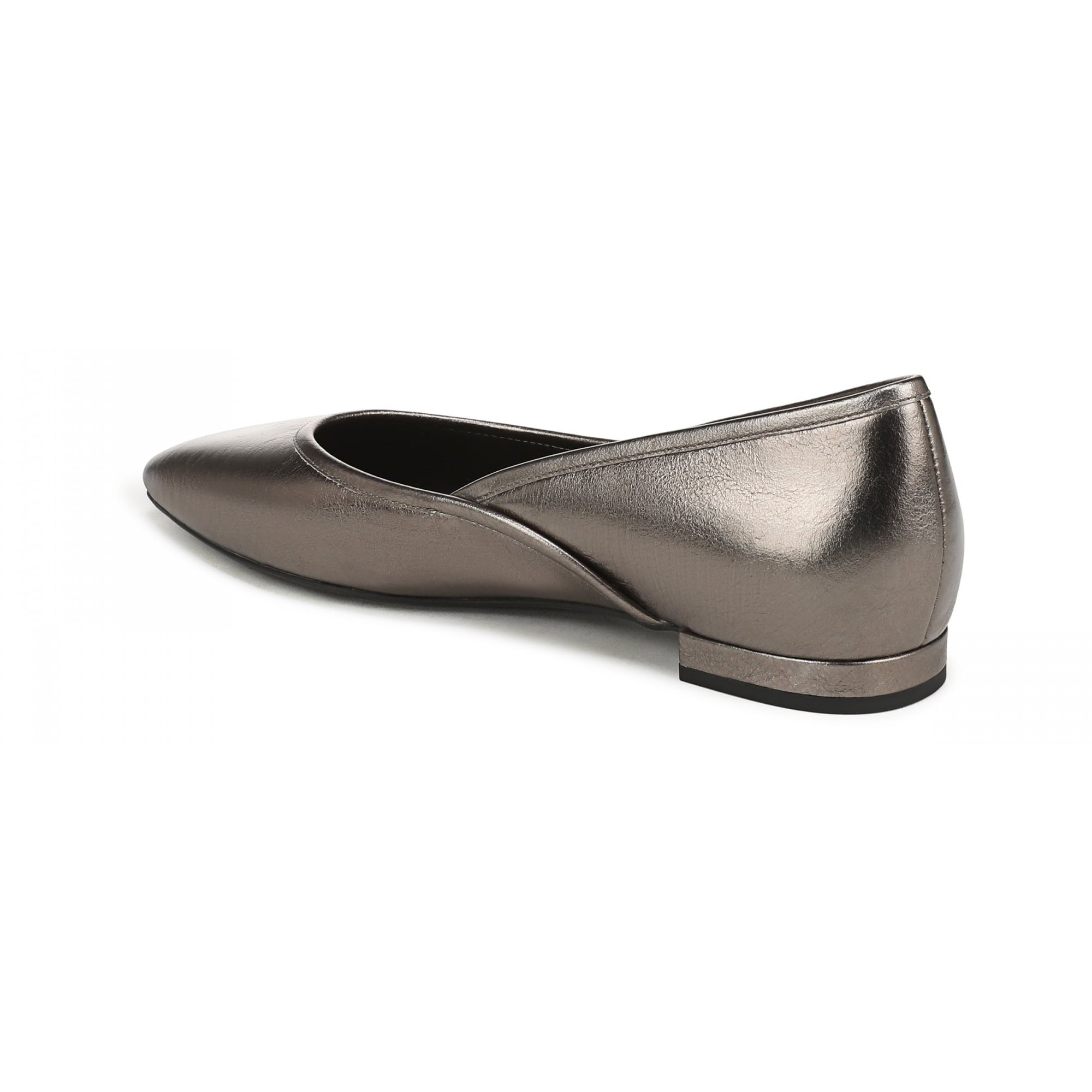 Vionic Gracia Women's Comfort Ballerina Shoe with Arch Support - Gunmetal Leather - Technology
