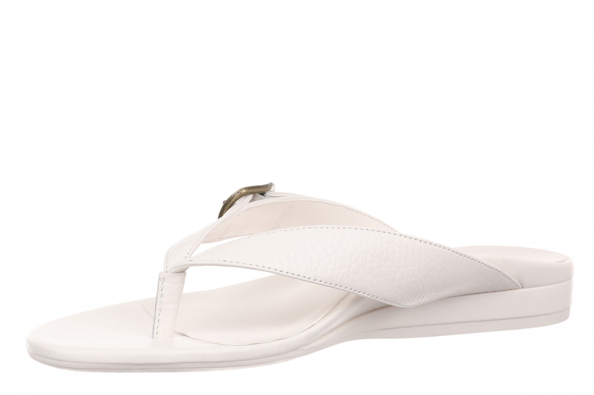 Vionic Grove Women's Thong Sandal with Arch Support - Sea Salt - Left angle