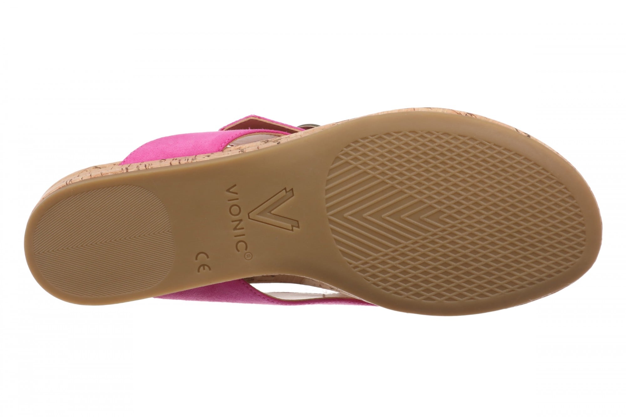 Vionic Grove Women's Thong Sandal with Arch Support - Rose Violet - Bottom