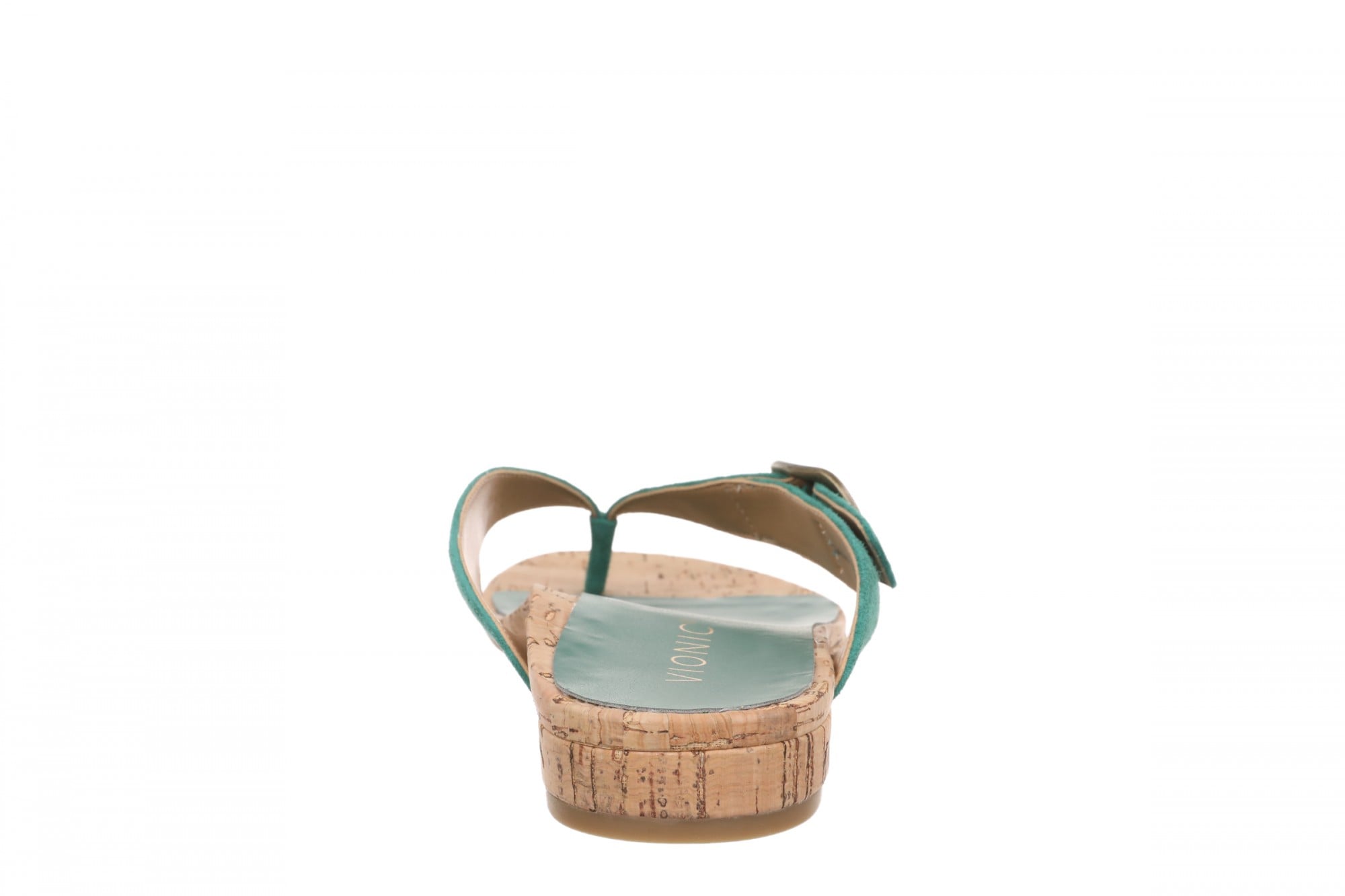 Vionic Grove Women's Thong Sandal with Arch Support - Posy Green - Back