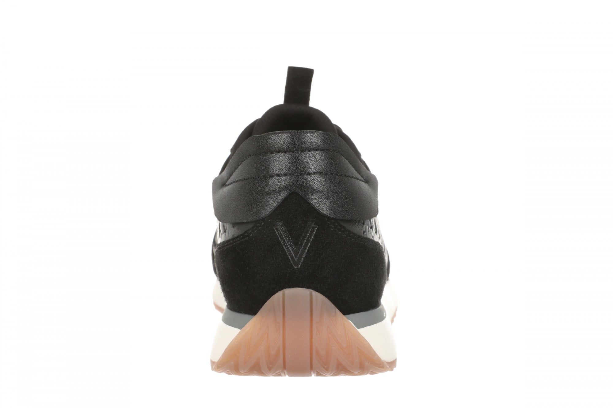 Vionic Monarch Women's Orthotic Support Sneakers - All Black - Back