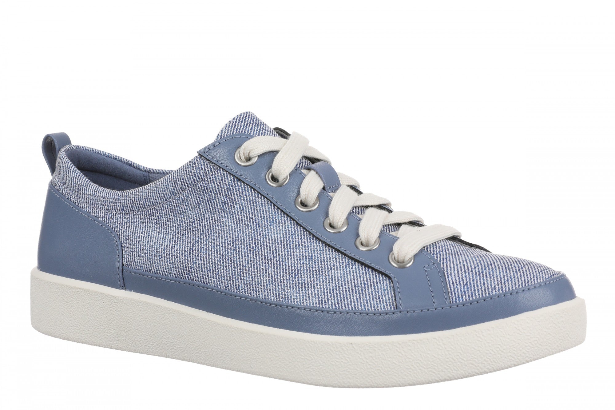 Vionic Winny Women's Oxford - Comfortable Orthotic Arch Support Lace-Up Shoes in Pacific Blue