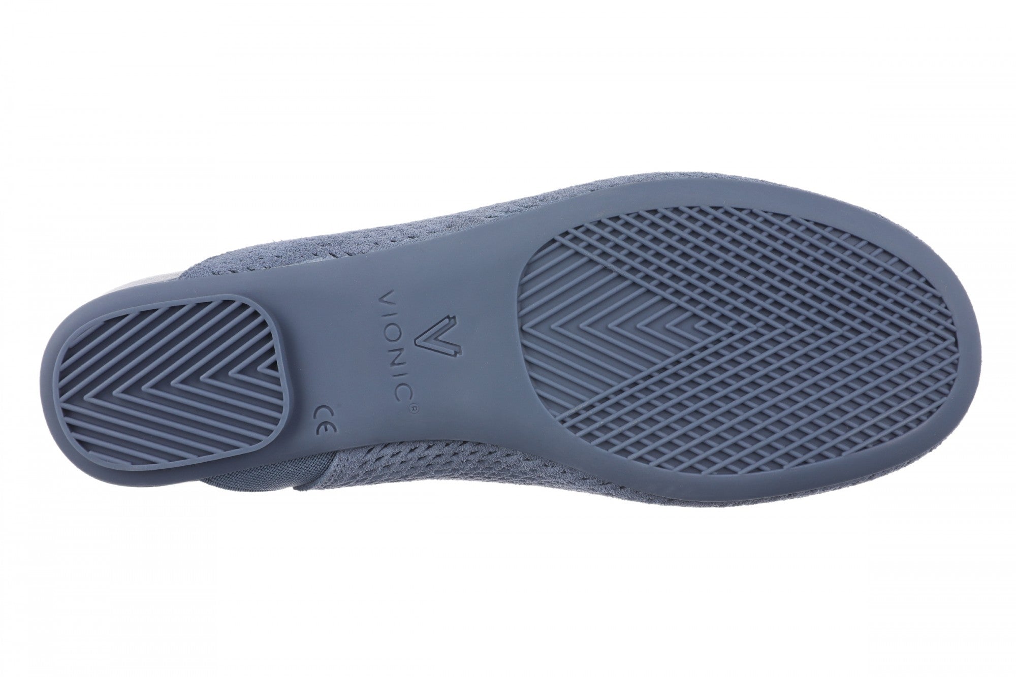Vionic Opal Perf Women's Comfortable Arch Support Mule - Pacific Blue - Bottom