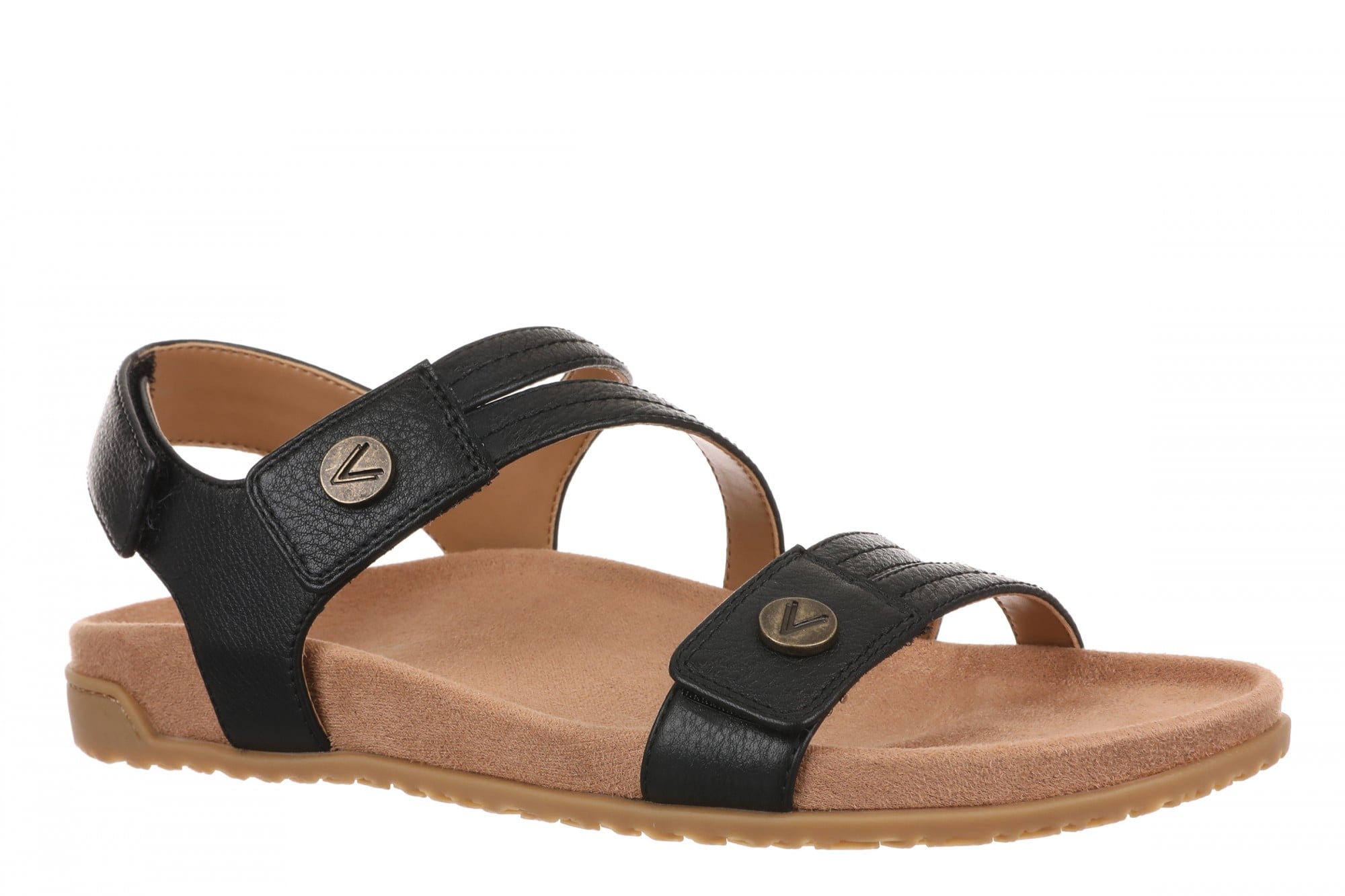 Vionic Essie Arch Support Women's Slide Sandal in Black
