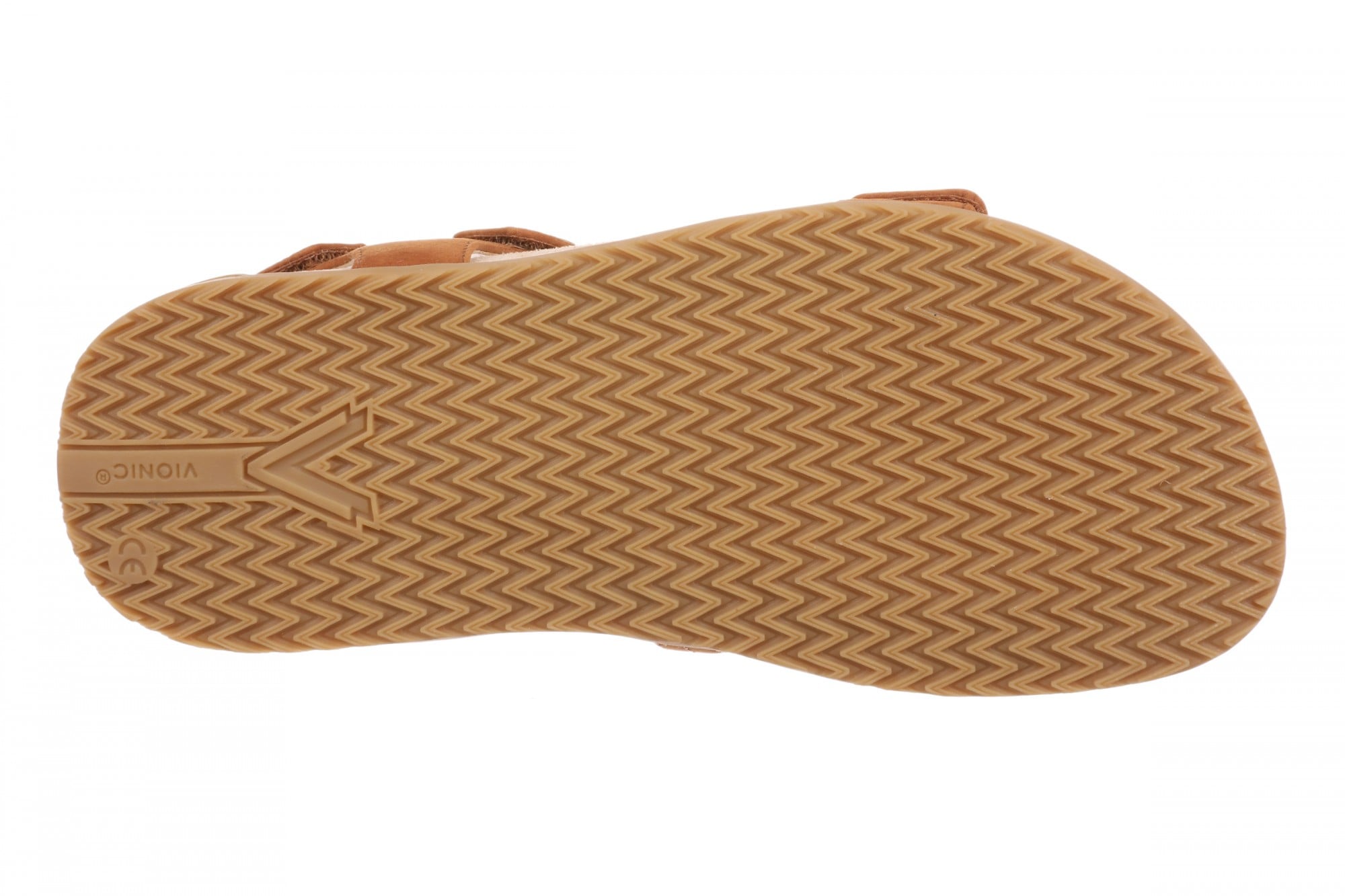 Vionic Essie Arch Support Women's Slide Sandal - Brandy - Bottom