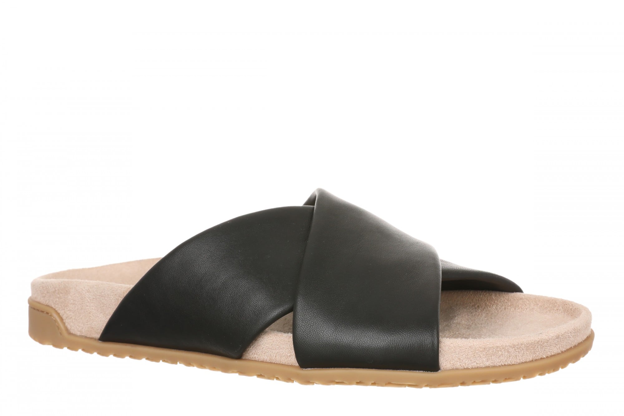 Vionic Etna Women's Comfort Arch Support Slide Sandal in Black