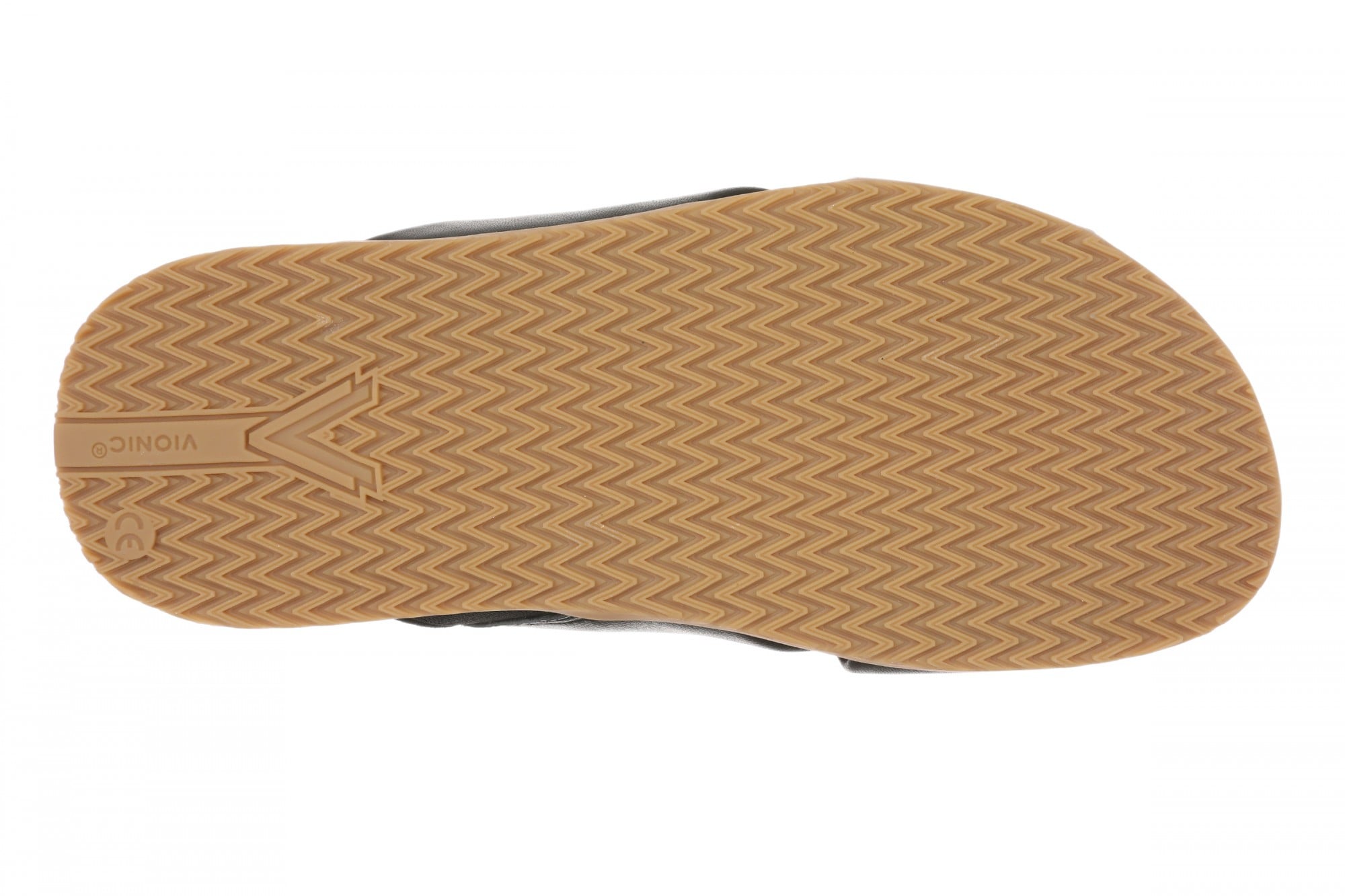 Vionic Etna Women's Comfort Arch Support Slide Sandal - Black - Bottom
