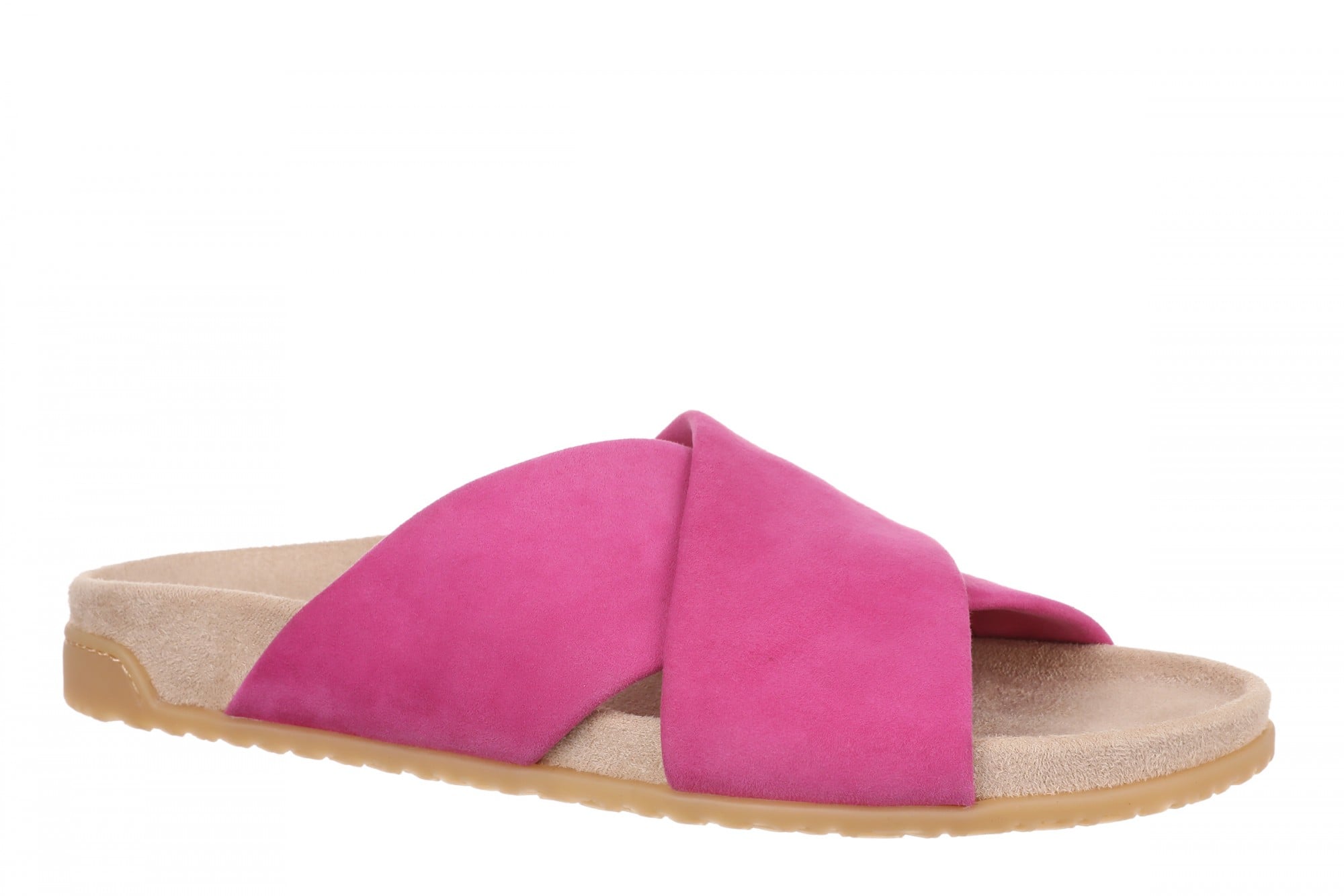 Vionic Etna Women's Comfort Arch Support Slide Sandal in Rose Violet