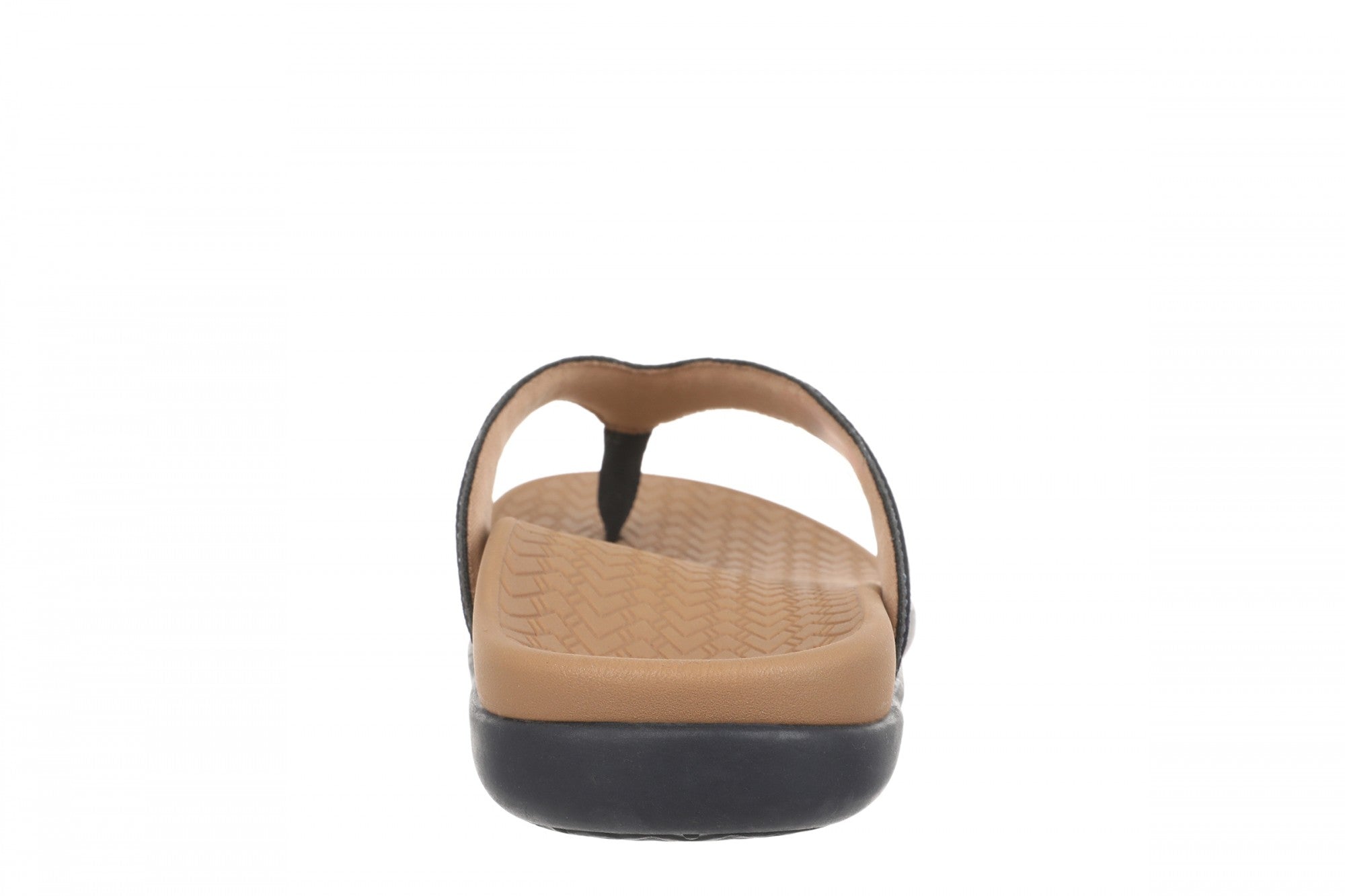 Vionic Tava Orthotic Thong Sandal - Women's Sandal - Navy Blazer - Back