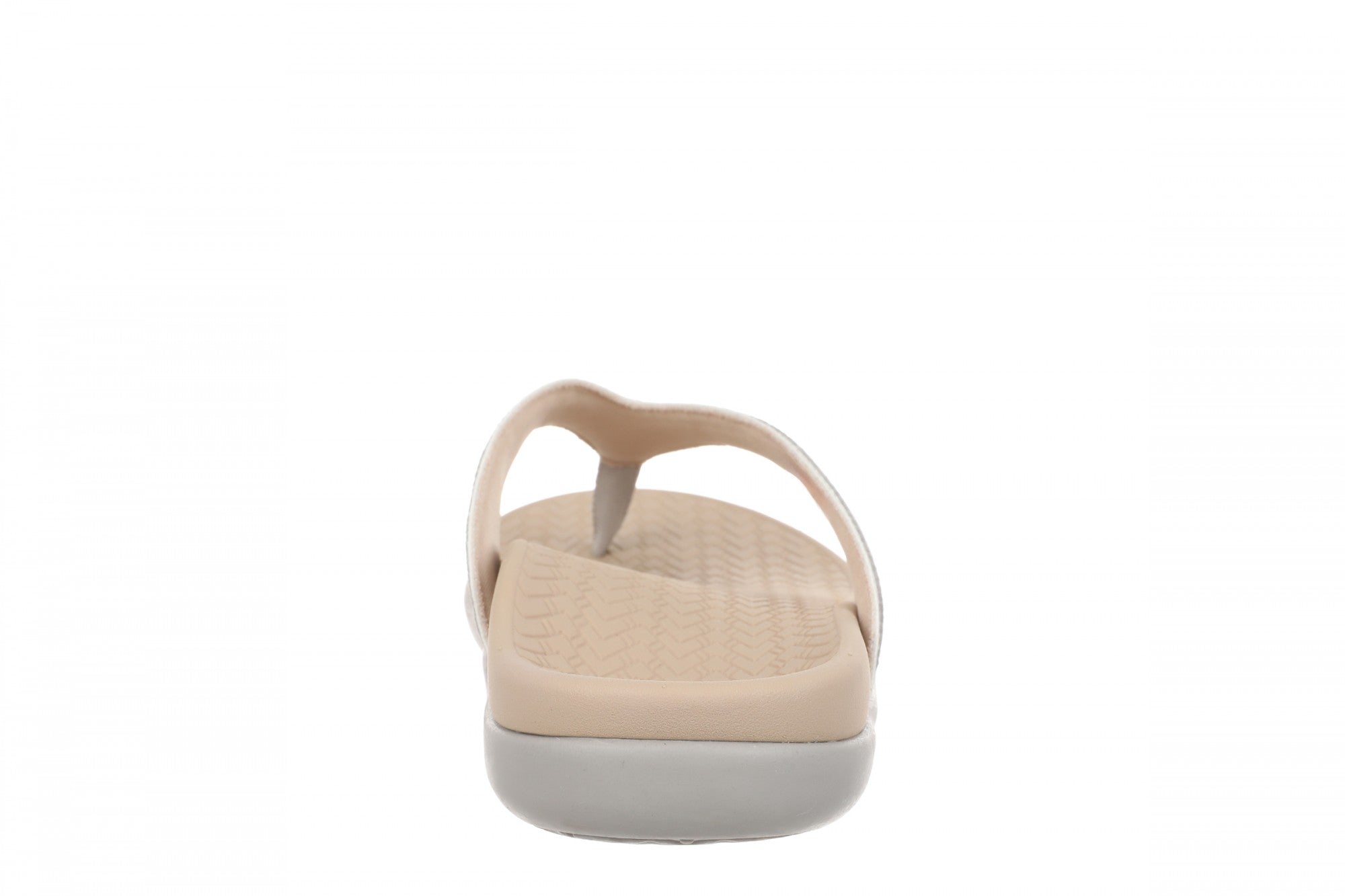 Vionic Tava Orthotic Thong Sandal - Women's Sandal - Opal Grey - Back