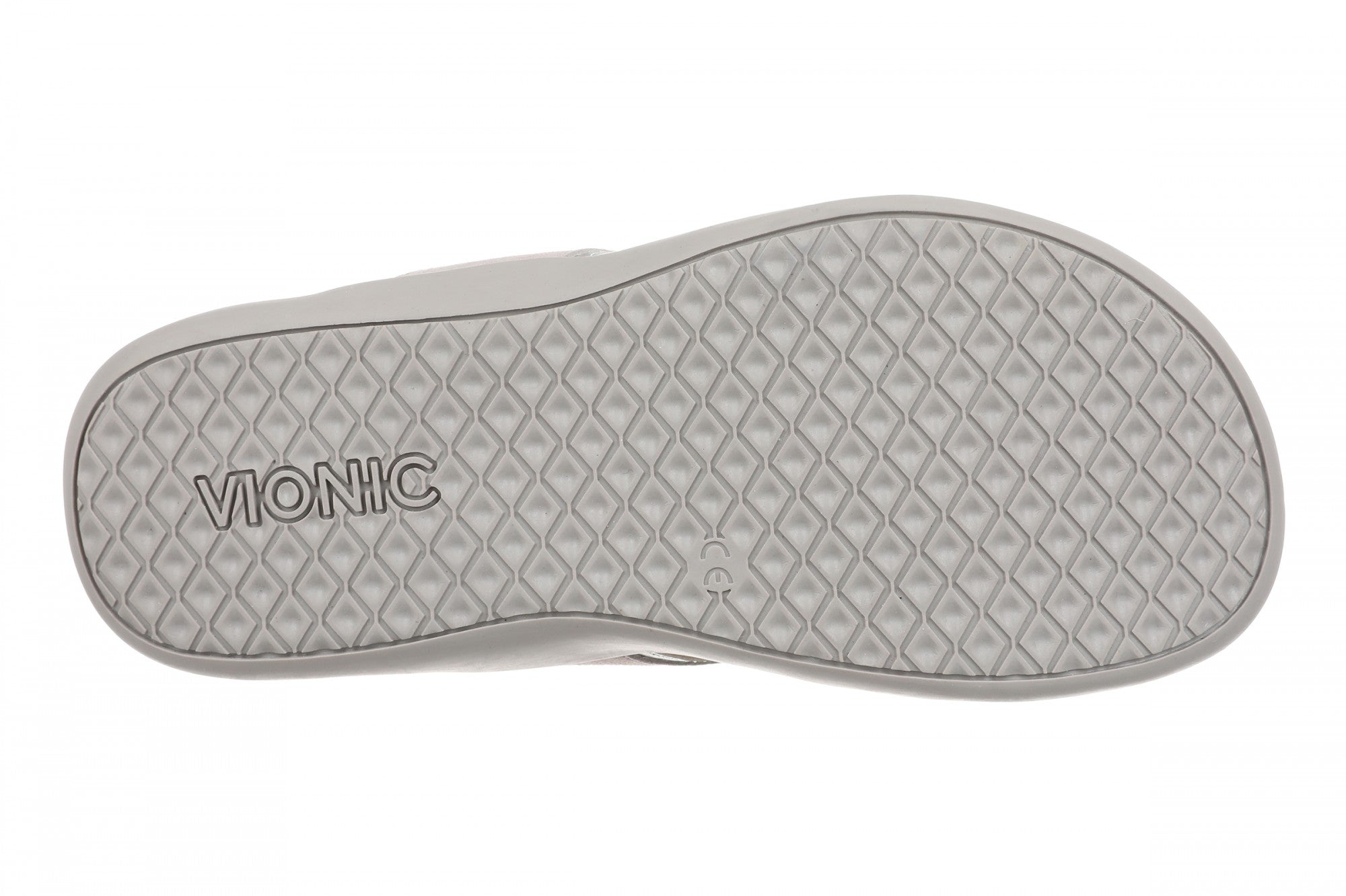 Vionic Tava Orthotic Thong Sandal - Women's Sandal - Opal Grey - Bottom