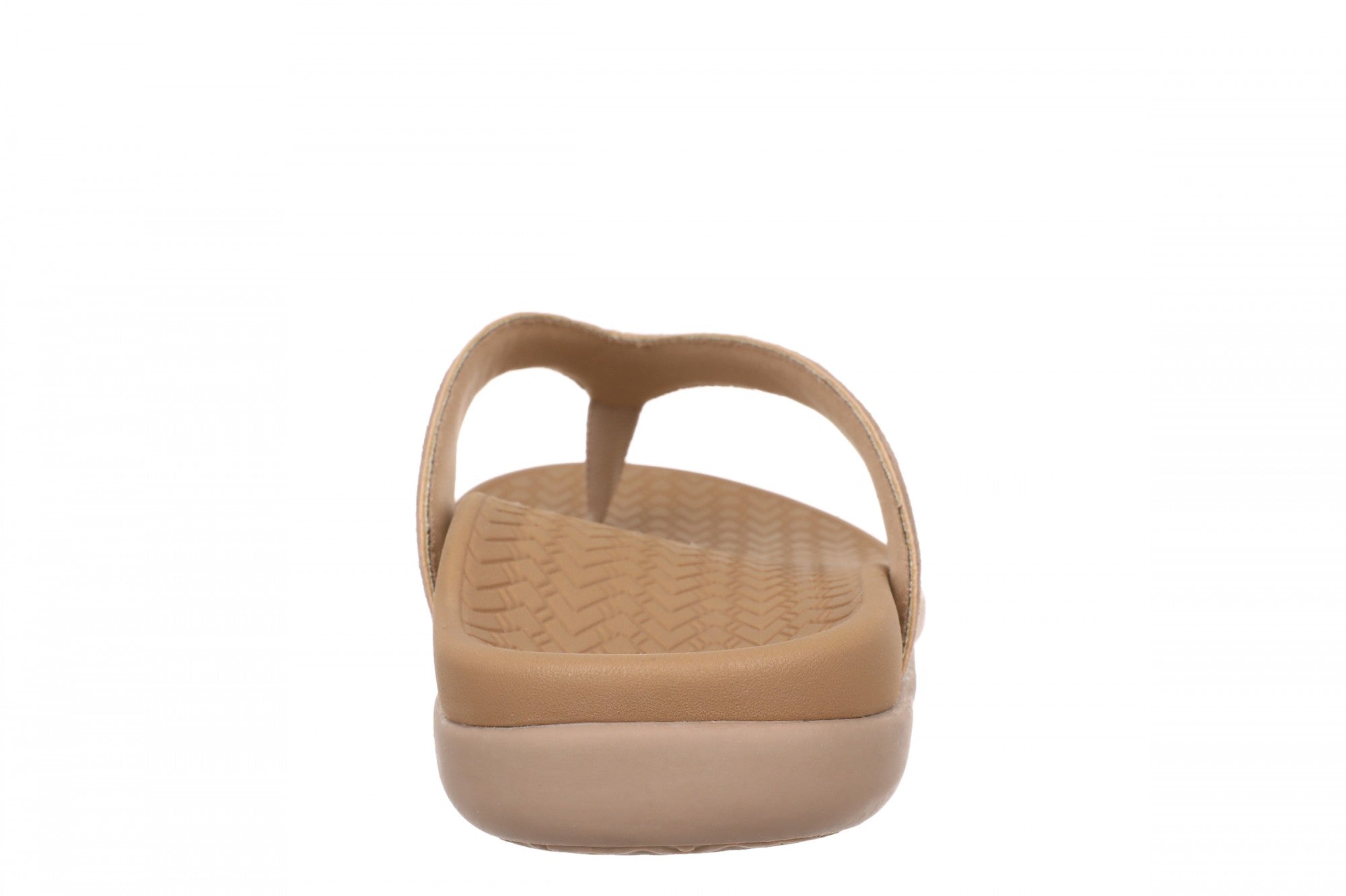 Vionic Tava Orthotic Thong Sandal - Women's Sandal - Desert Sand - Back