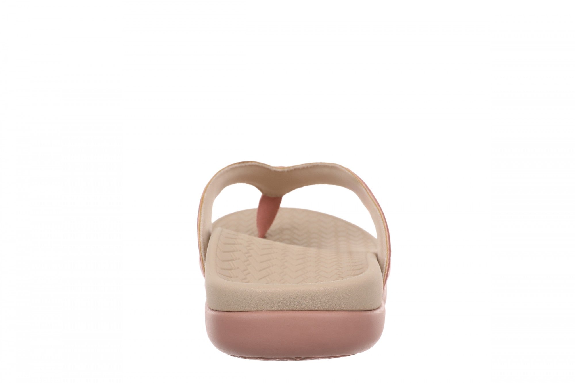 Vionic Tava Orthotic Thong Sandal - Women's Sandal - Cinder Rose - Back