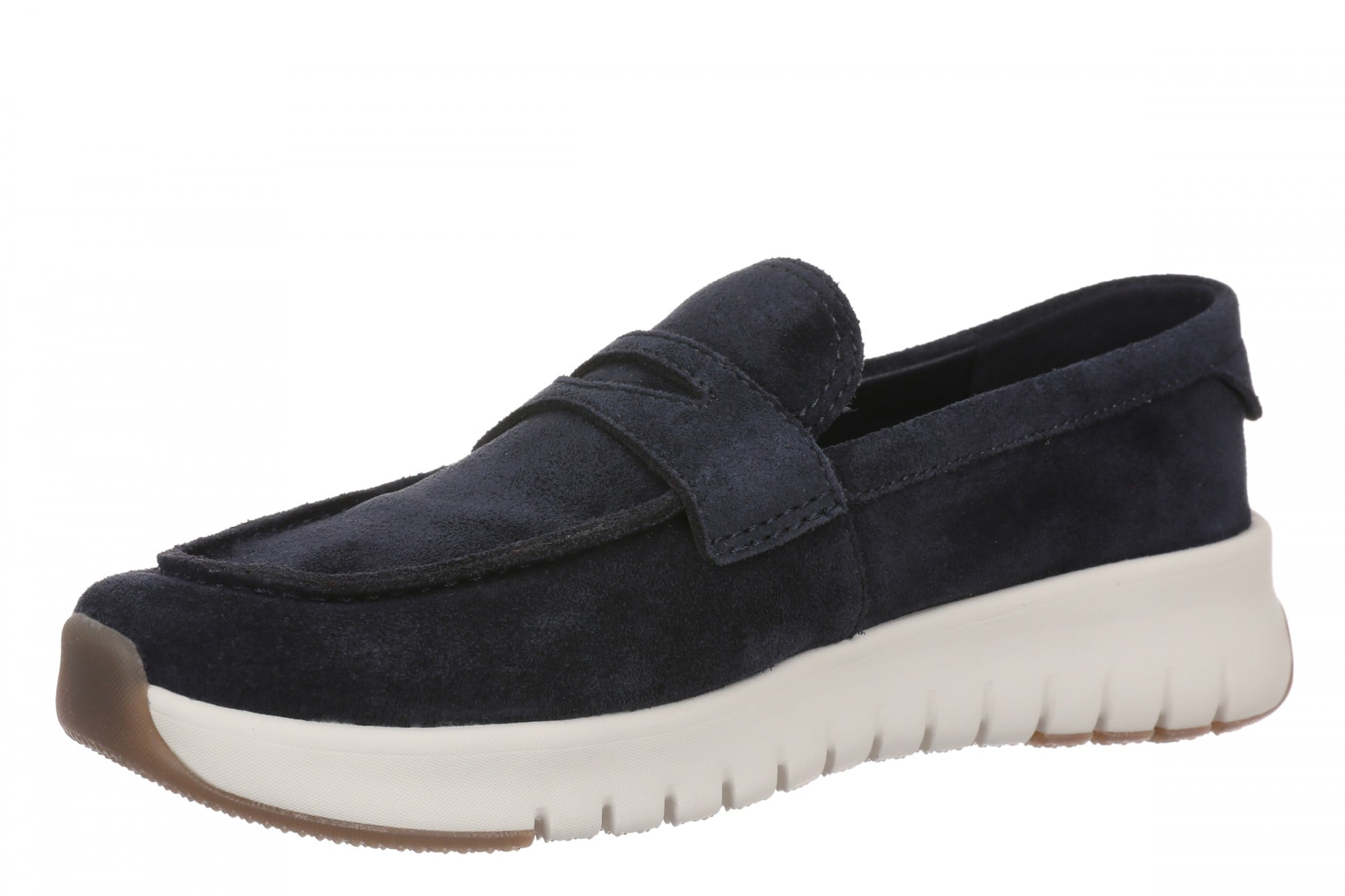 Vionic Uptown 2.0 Women's Slip-On Loafer - Navy Blazer - Left angle