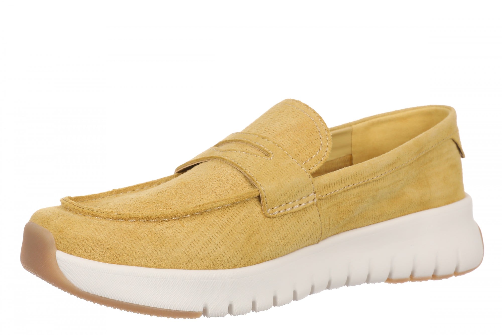 Vionic Uptown 2.0 Women's Slip-On Loafer - Cornhusk - Left angle