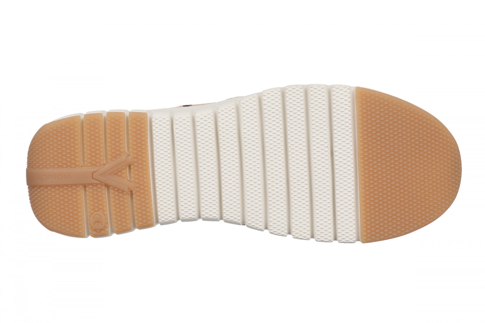 Vionic Uptown 2.0 Women's Slip-On Loafer - Beige/Brown - Bottom