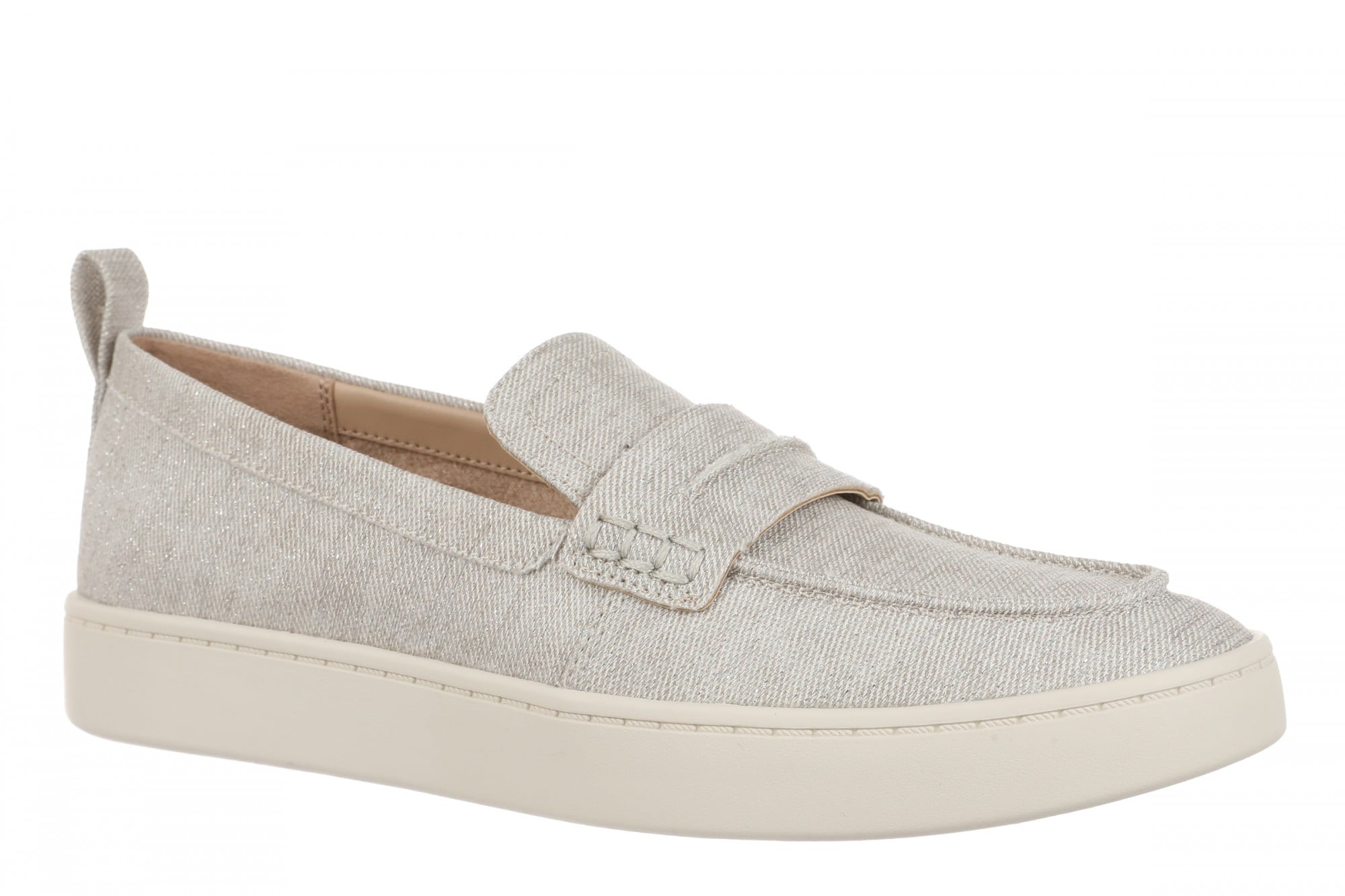 Vionic Ciara Women's Fashion Sneakers - Natural/gold - Angle main