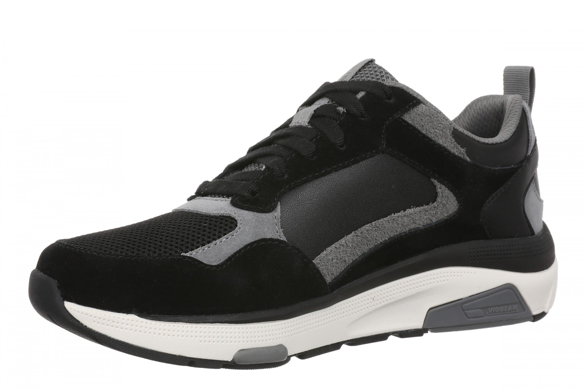 Vionic Walk Strider Weekender Women's Sneaker - Black/slate Grey - Left angle