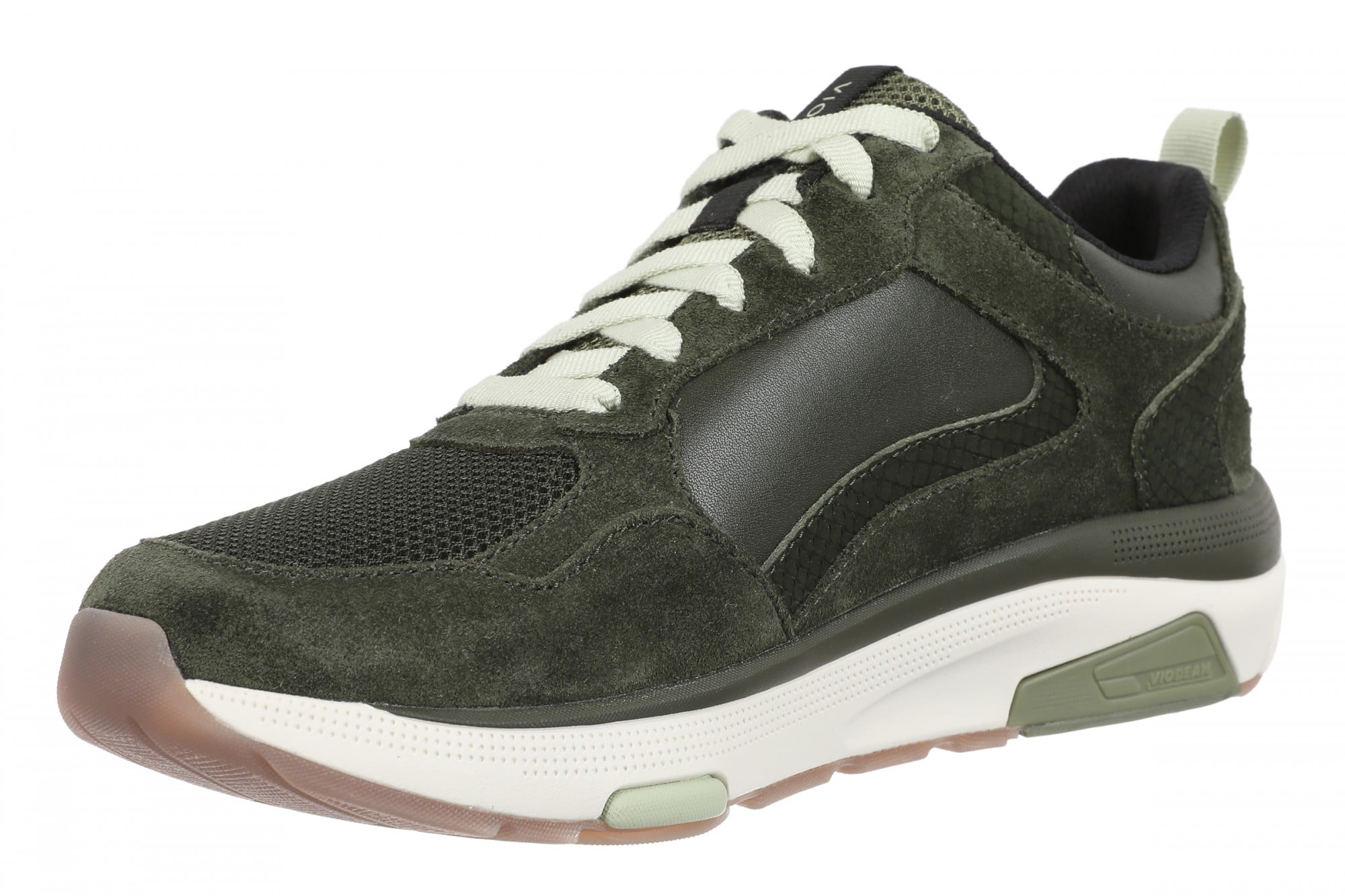 Vionic Walk Strider Weekender Women's Sneaker - Olive Moss - Left angle