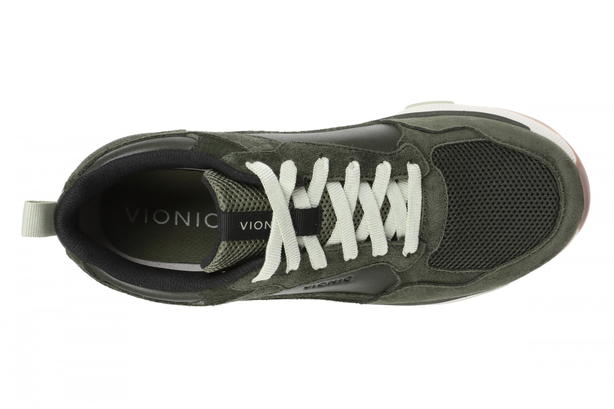Vionic Walk Strider Weekender Women's Sneaker - Olive Moss - Top