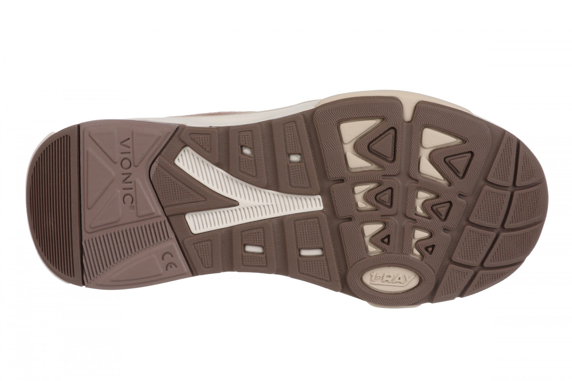 Vionic Walk Strider Weekender Women's Sneaker - Milk Chocolate - Bottom