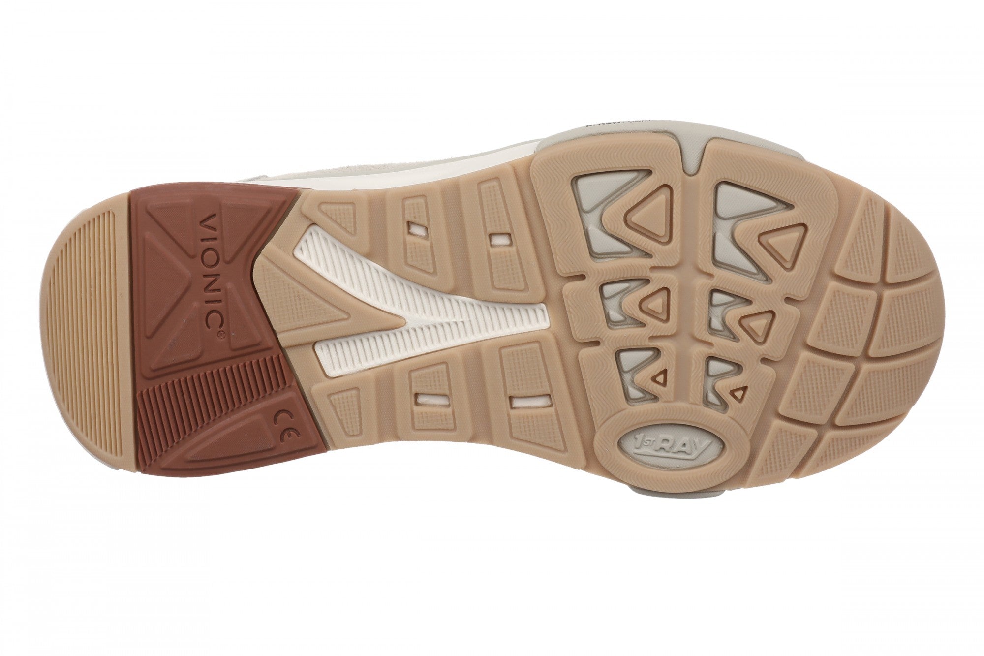 Vionic Walk Strider Weekender Women's Sneaker - Dove Multi - Bottom