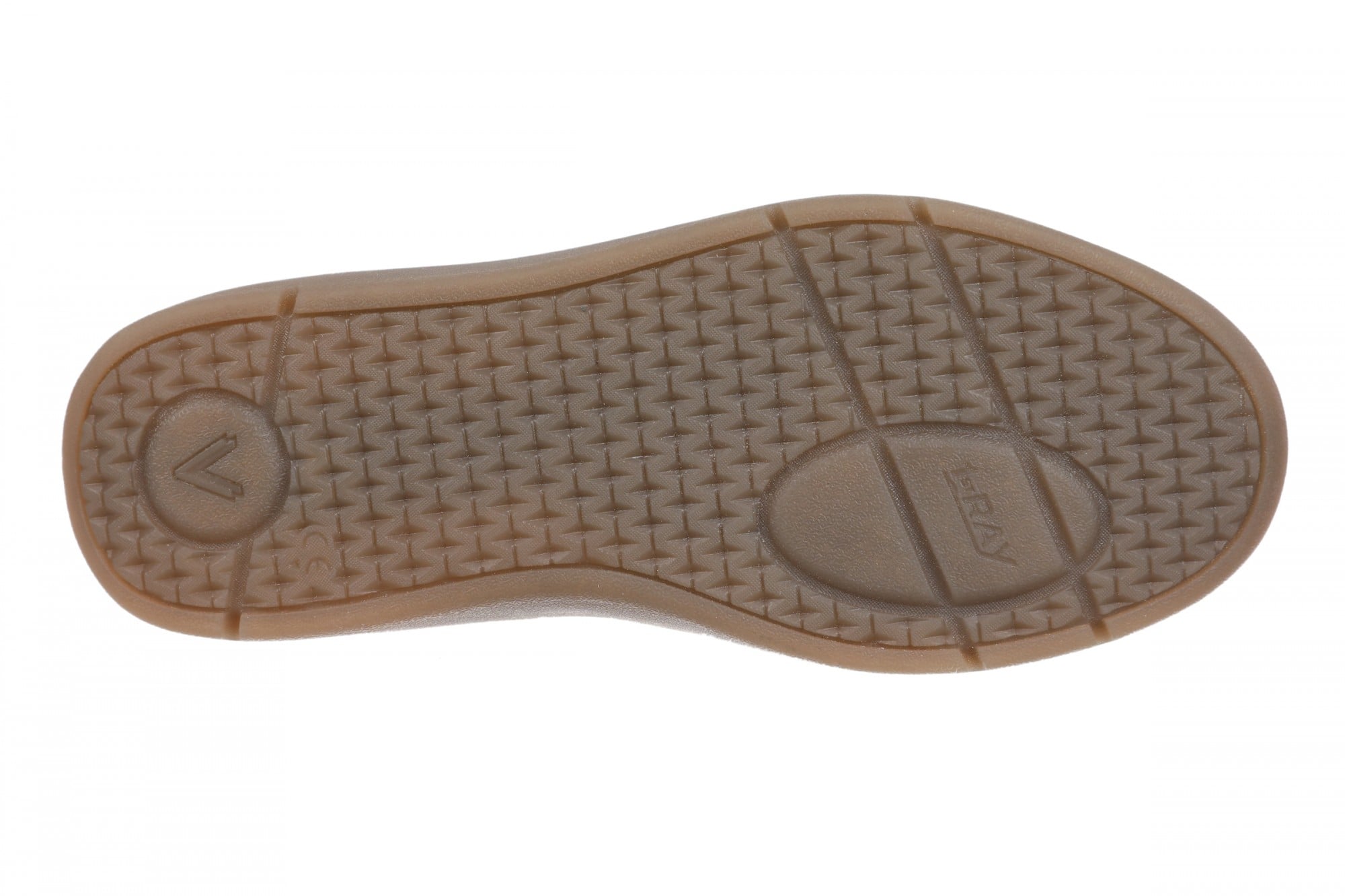 Vionic City Walk AXS Women's Sneakers | Side Zip & Arch Support - Chocolate Ganache - Bottom