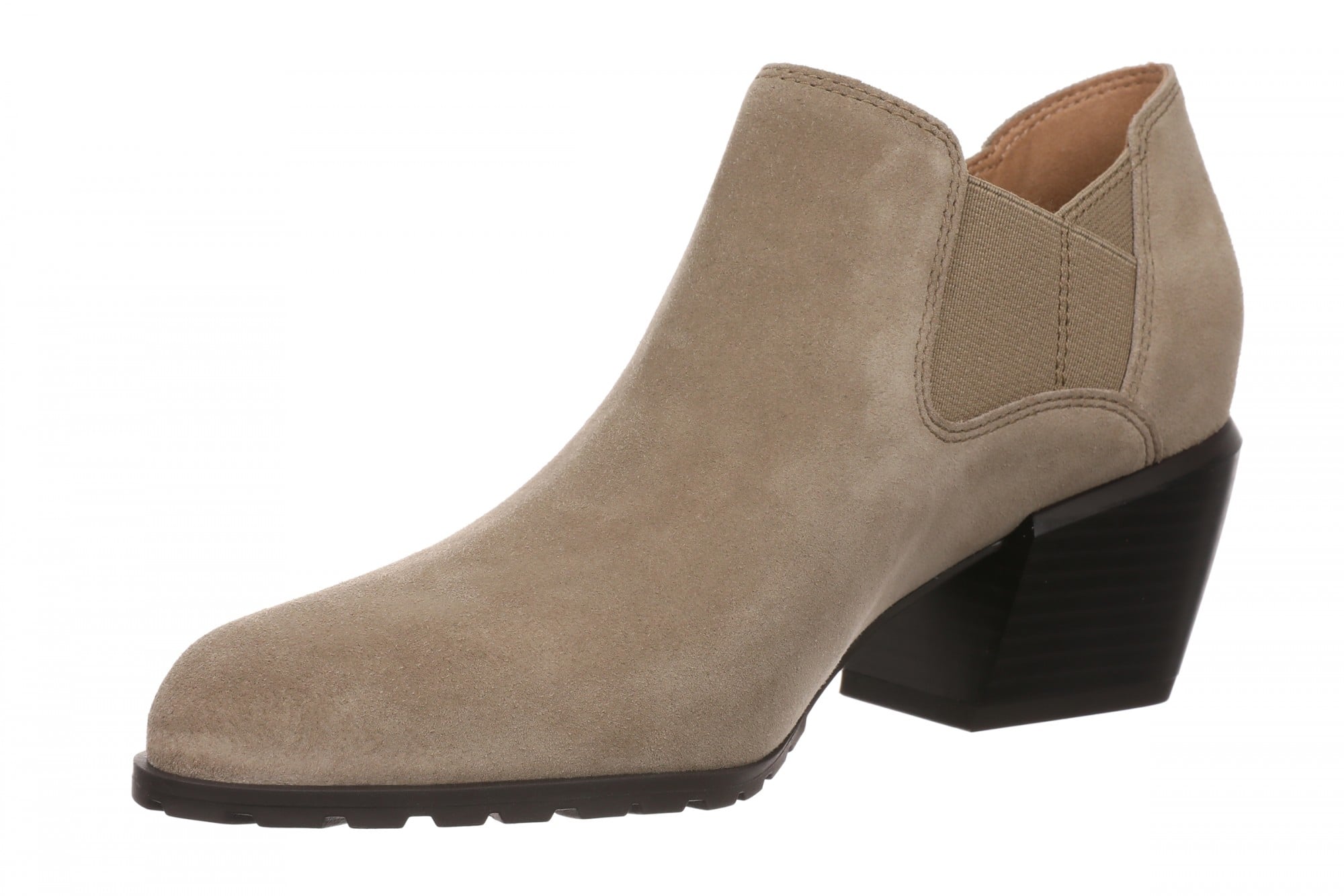 Vionic Bethany Orthotic Arch Support Women's Ankle Boot - Wild Truffle - Left angle