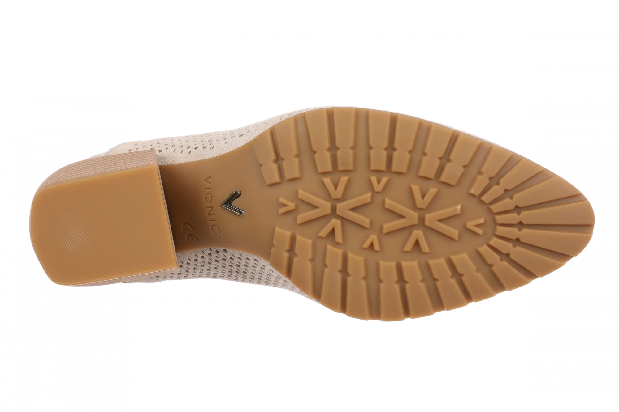 Vionic Bethany Perf - Lucid Beige - Bottom