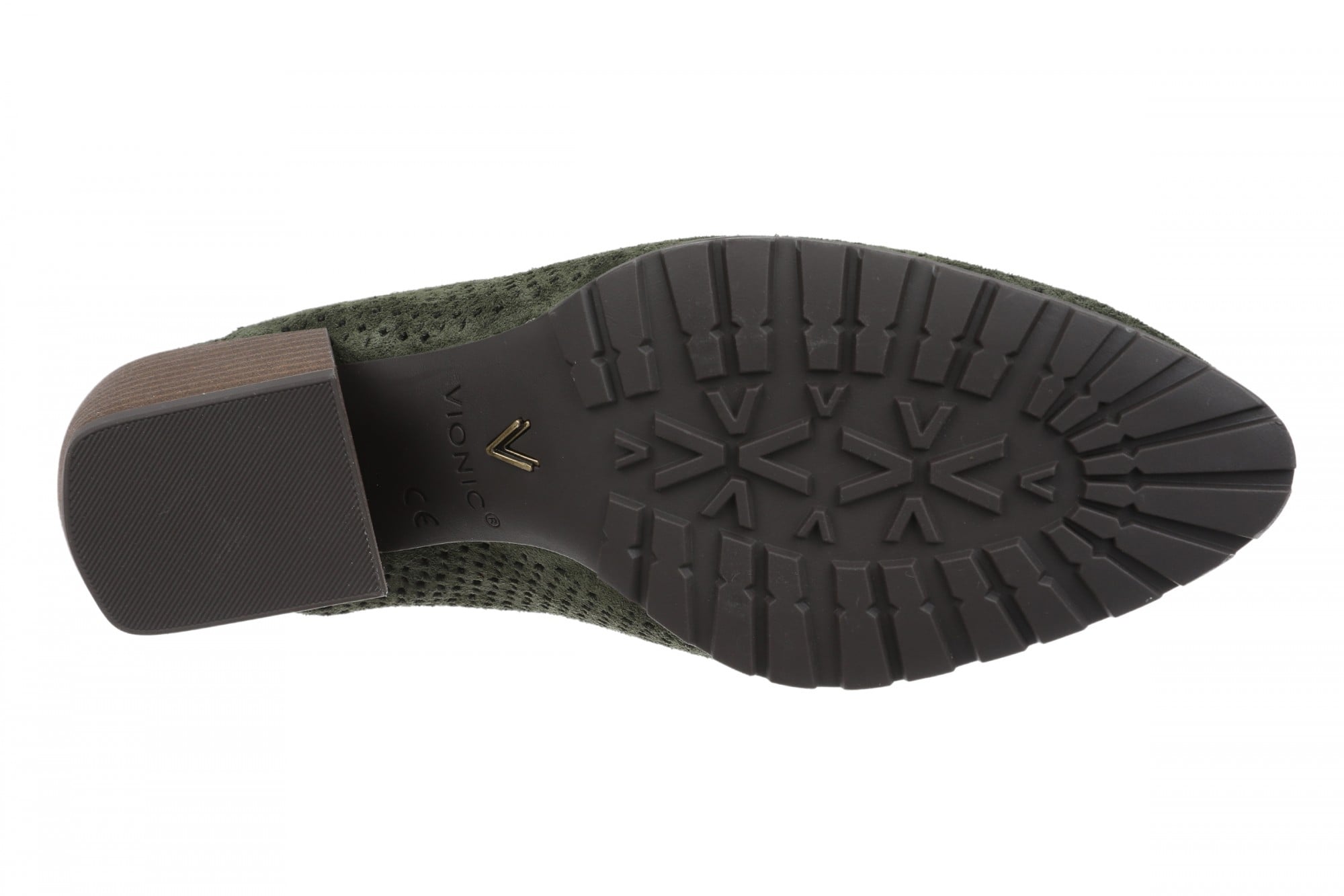 Vionic Bethany Perf - Olive Moss - Bottom