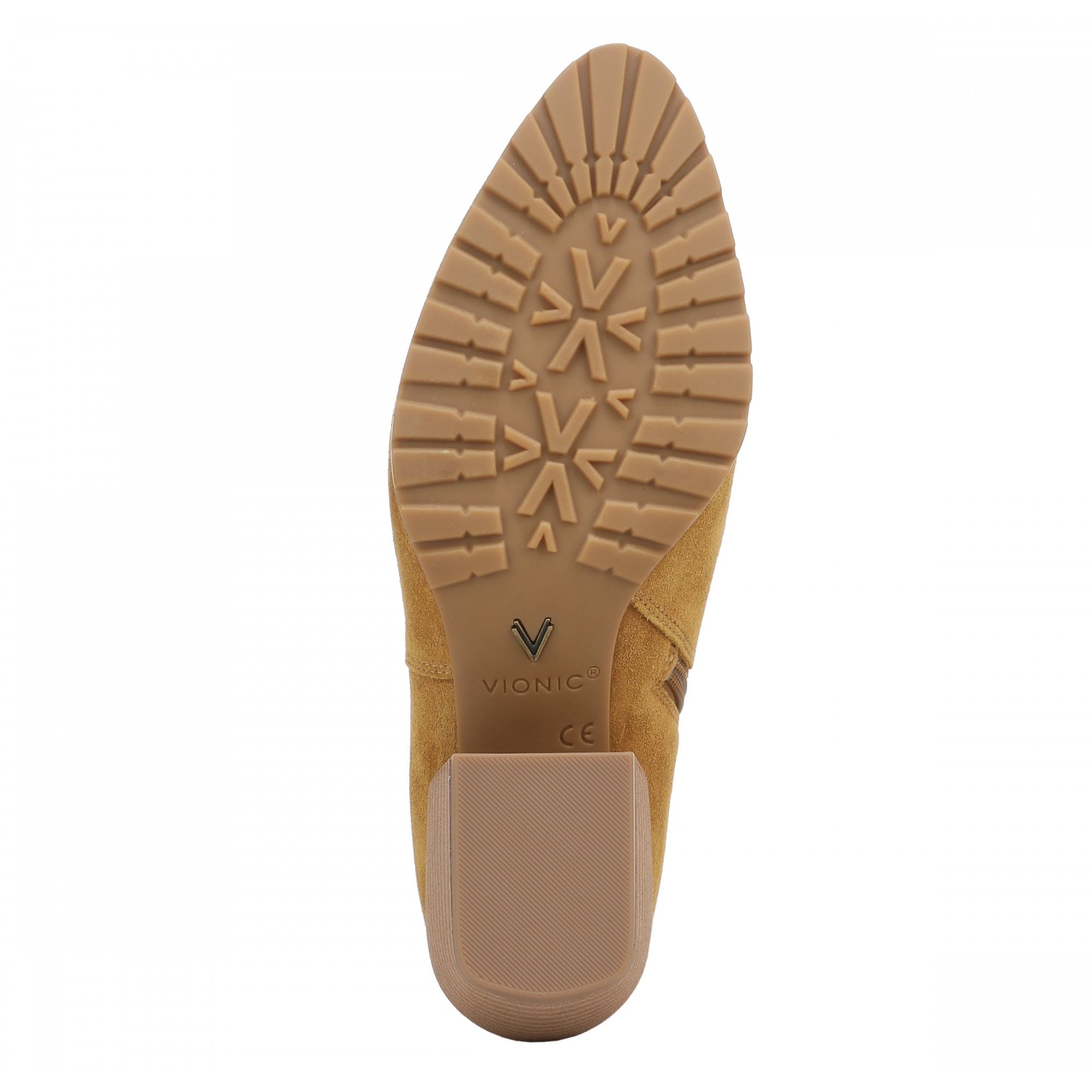 Vionic Bianca Women's Boots - Golden Brown - Sole/Bottom