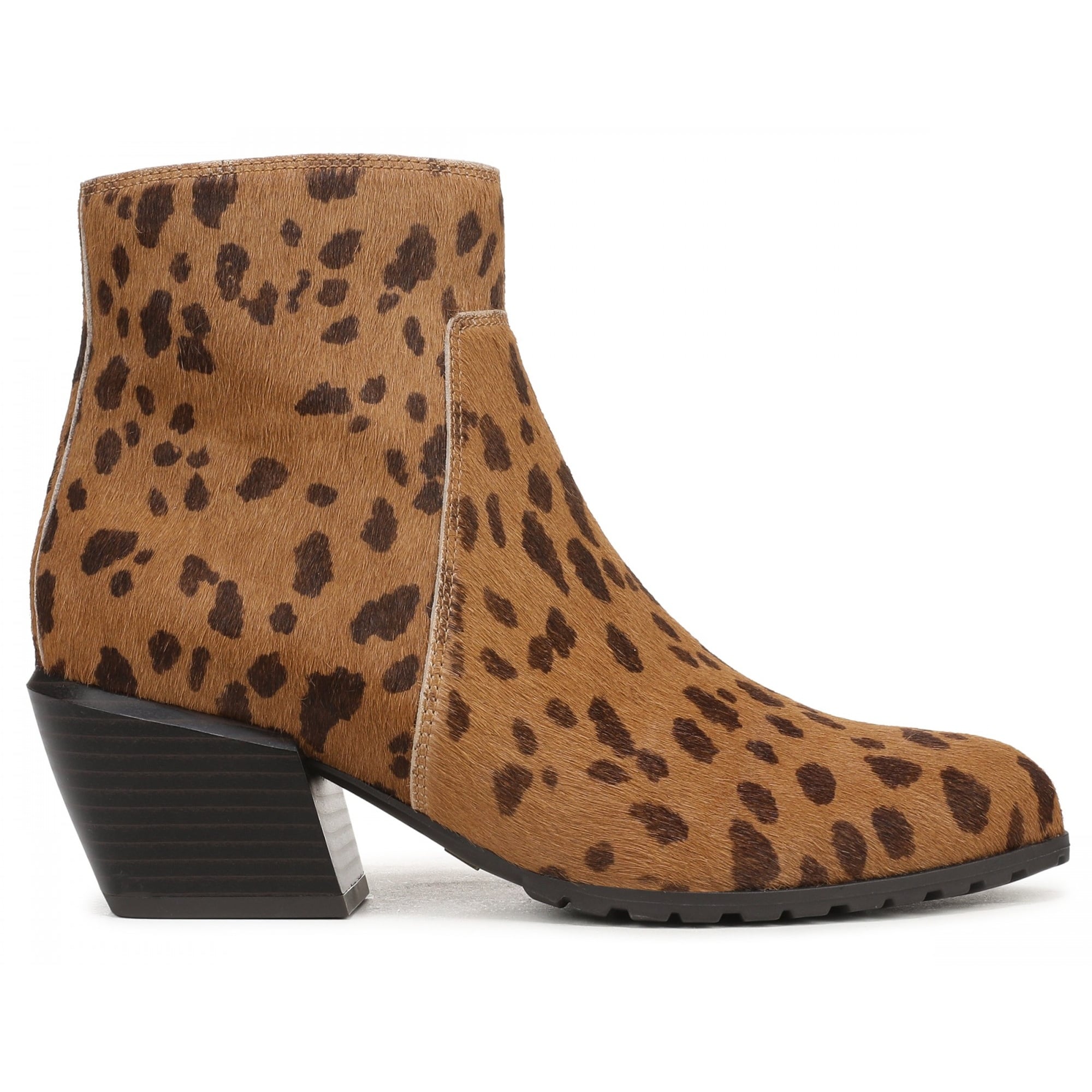 Vionic Bianca Women's Boots - Tan Leopard - Side