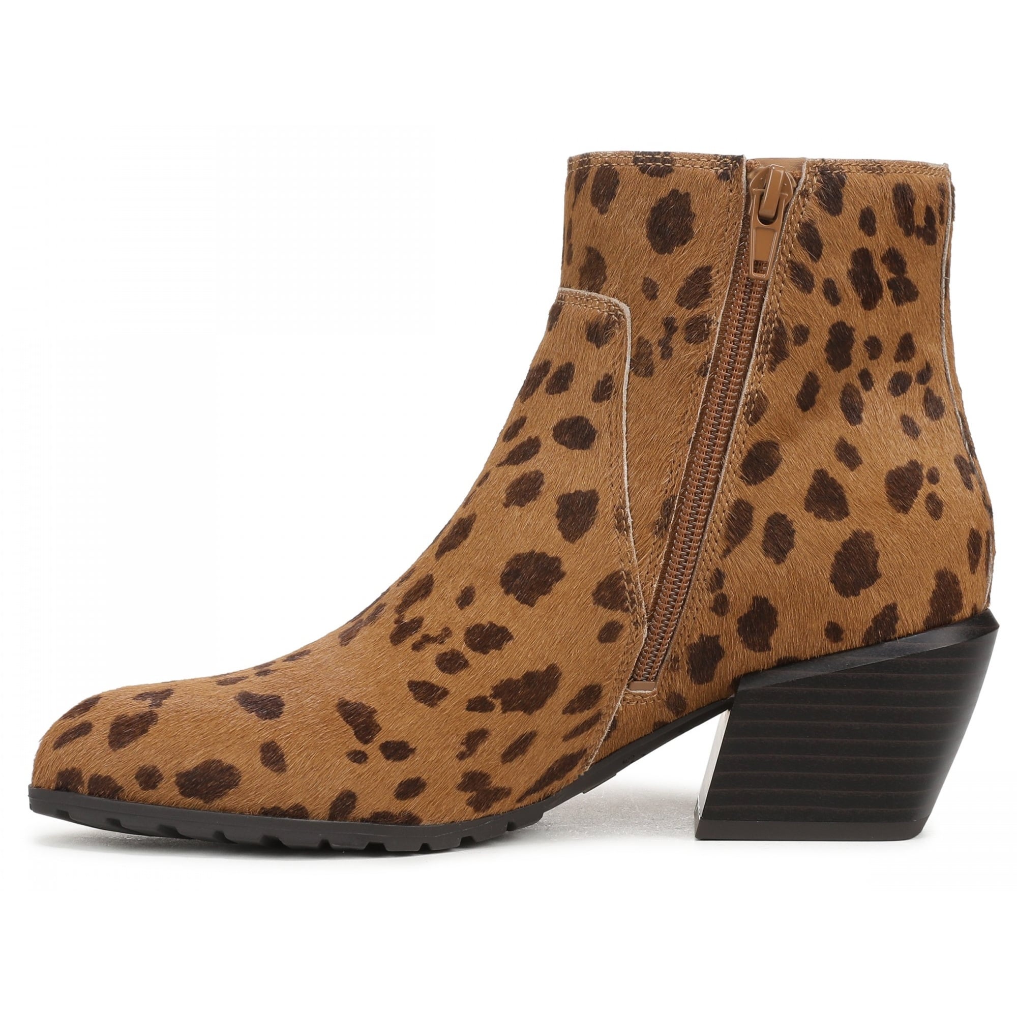Vionic Bianca Women's Boots - Tan Leopard - Side