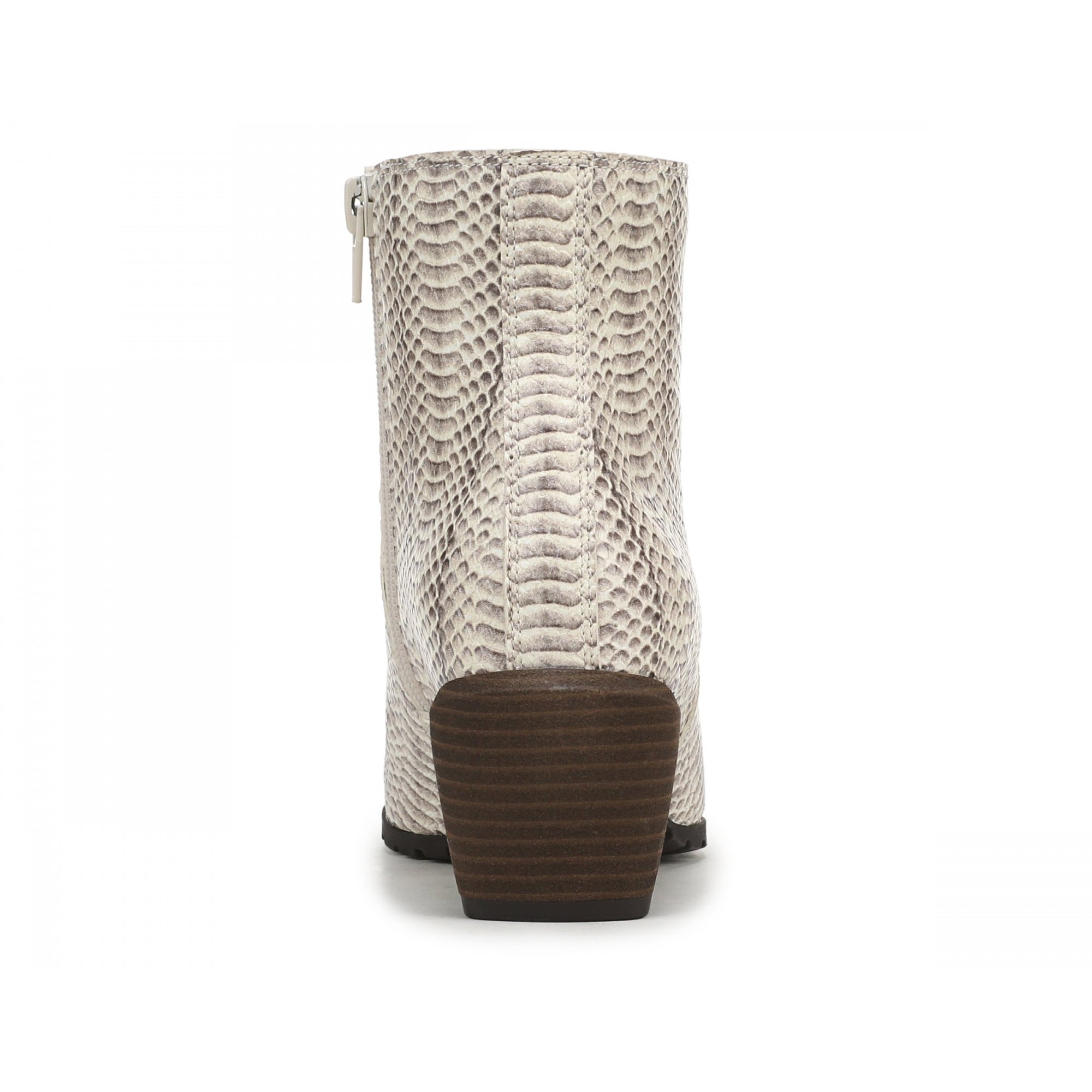 Vionic Bianca Women's Boots - Ivory Python - Back