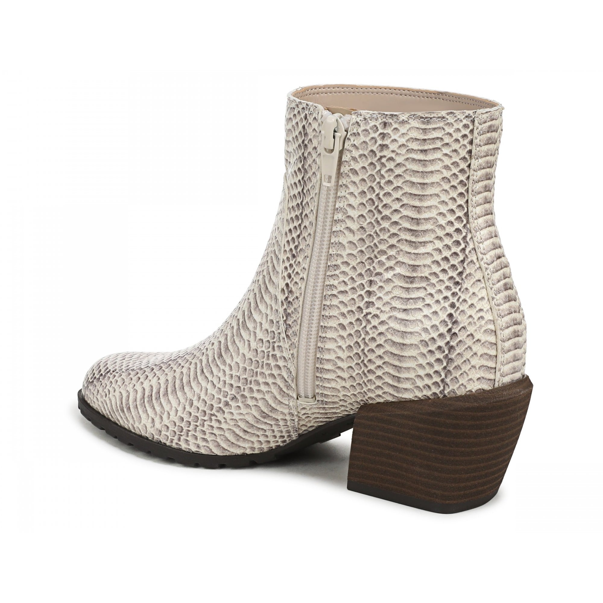 Vionic Bianca Women's Boots - Ivory Python - Technology