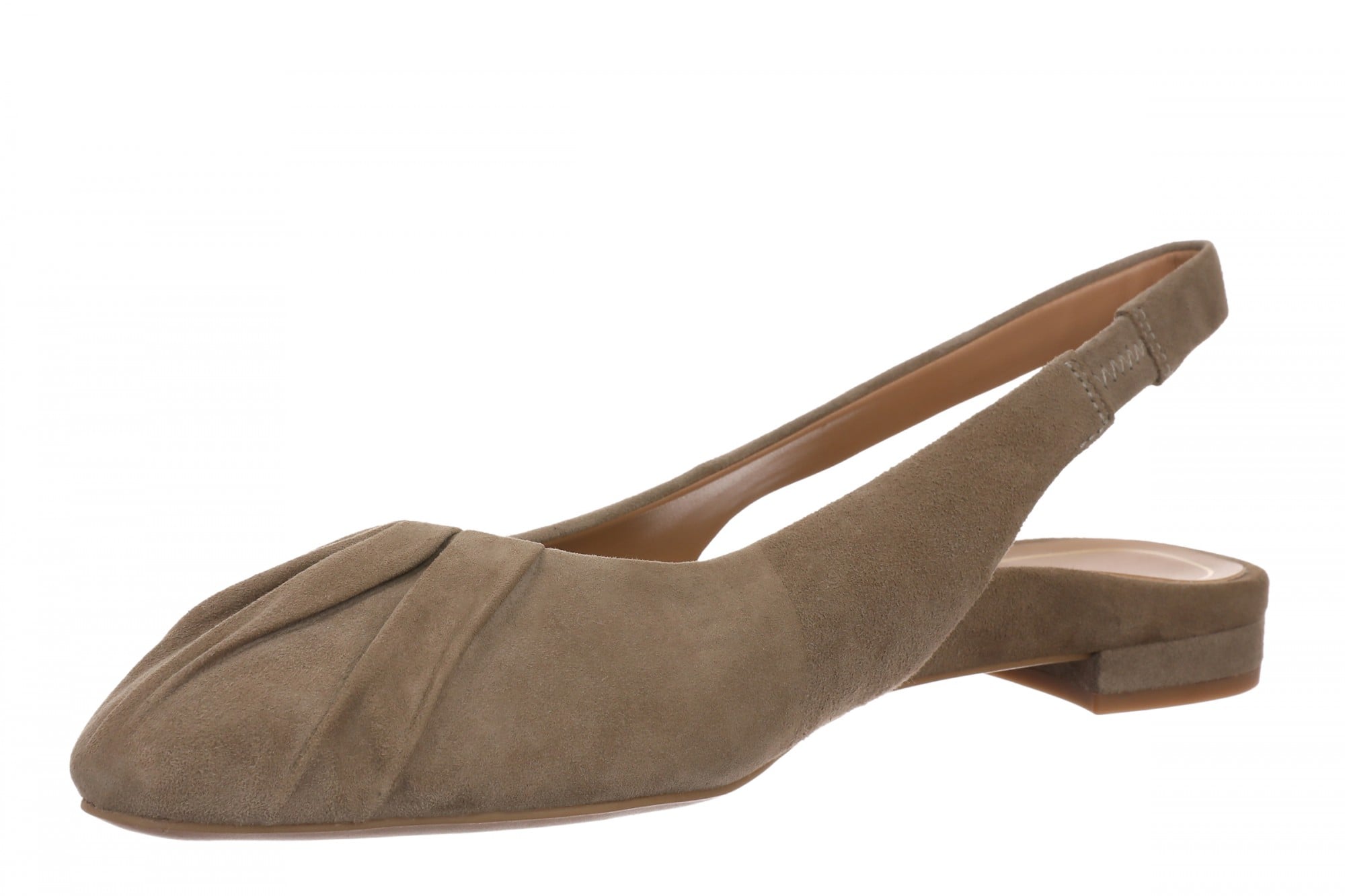 Vionic Gabriela Orthotic Arch Support Women's Slingback Dress Shoe - Wild Truffle - Left angle
