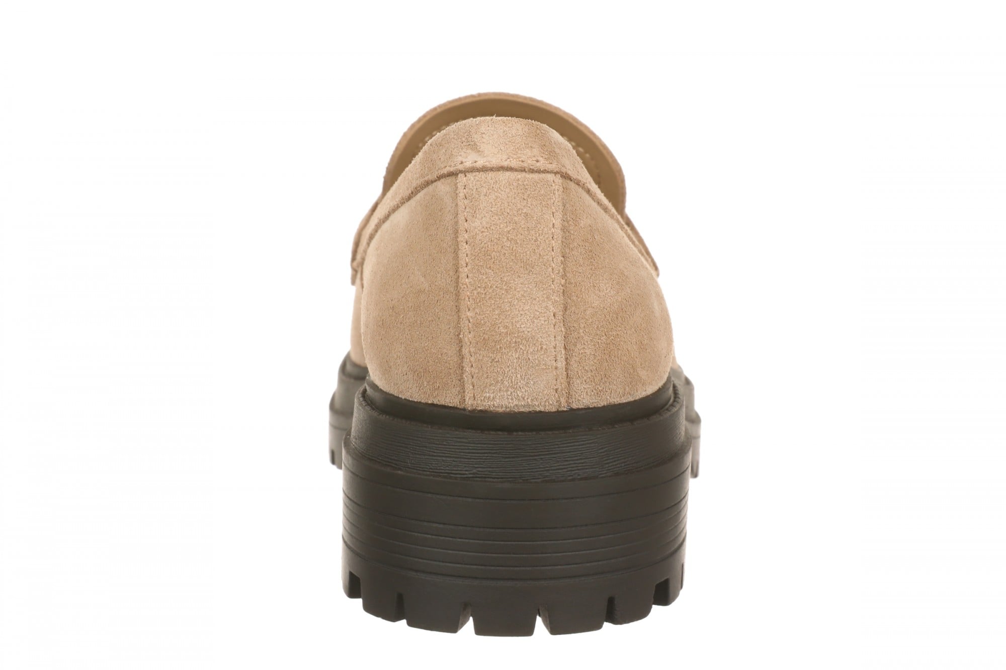 Vionic Georgia Women's Lug-Sole Arch Support Loafer - Desert Sand - Back