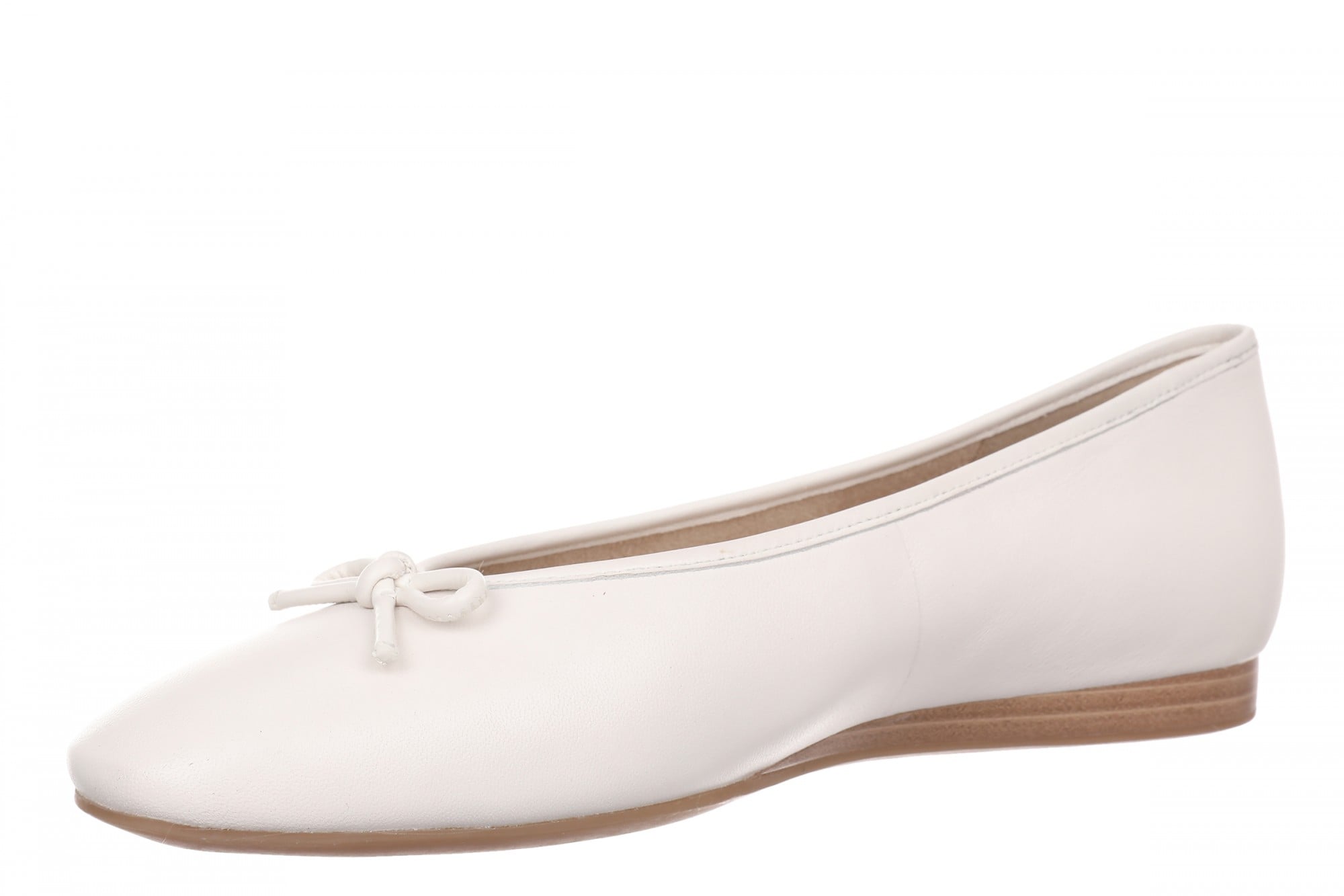 Vionic Larissa Orthotic Comfort Women's Wedge Flat - Sea Salt - Left angle