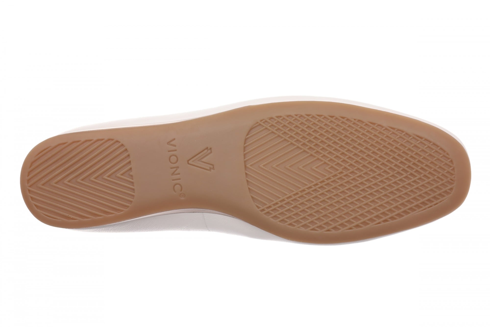Vionic Larissa Orthotic Comfort Women's Wedge Flat - Sea Salt - Bottom