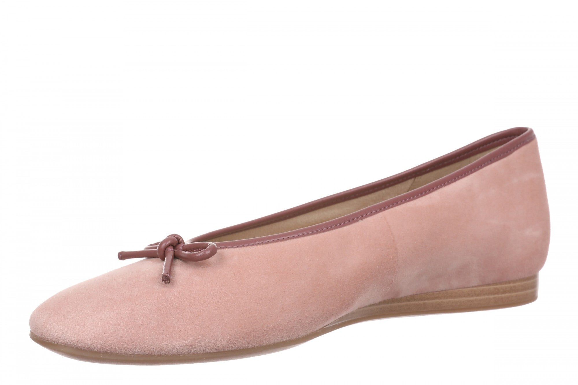 Vionic Larissa Orthotic Comfort Women's Wedge Flat - Rosewood - Left angle