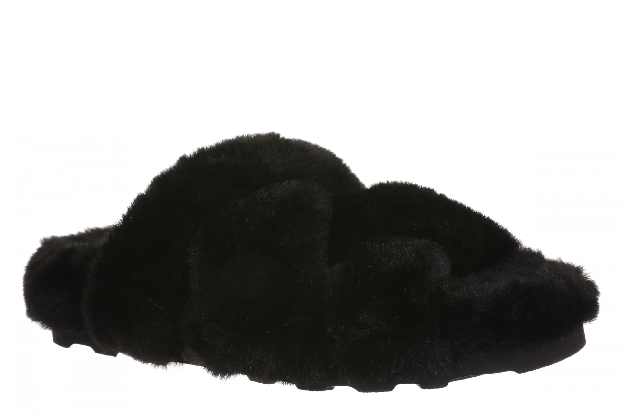 Vionic Peppa Women's Supportive Open Toe Slippers - Black - Angle main