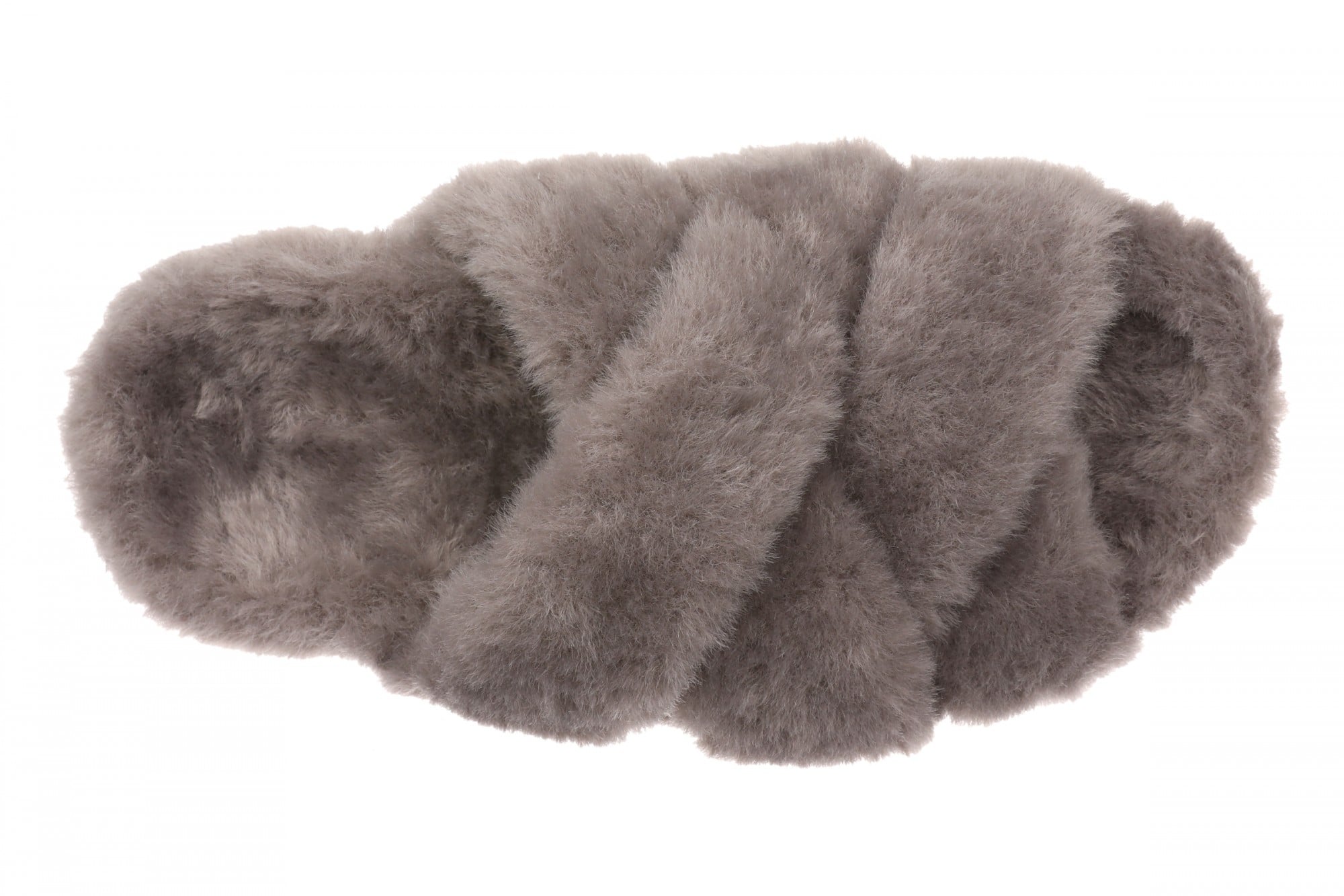 Vionic Peppa Women's Supportive Open Toe Slippers - Dark Grey - Top