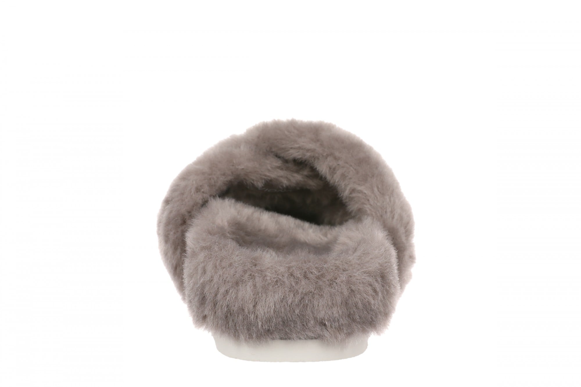 Vionic Peppa Women's Supportive Open Toe Slippers - Dark Grey - Back