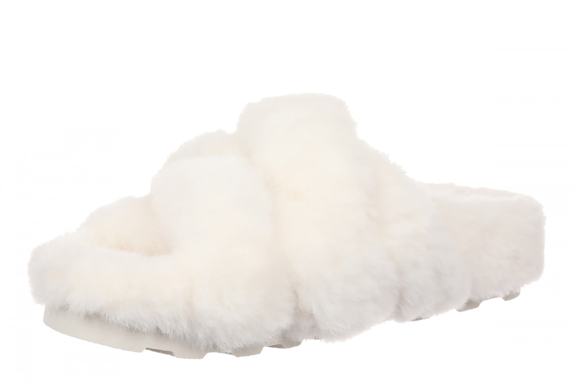 Vionic Peppa Women's Supportive Open Toe Slippers - Cream - Left angle