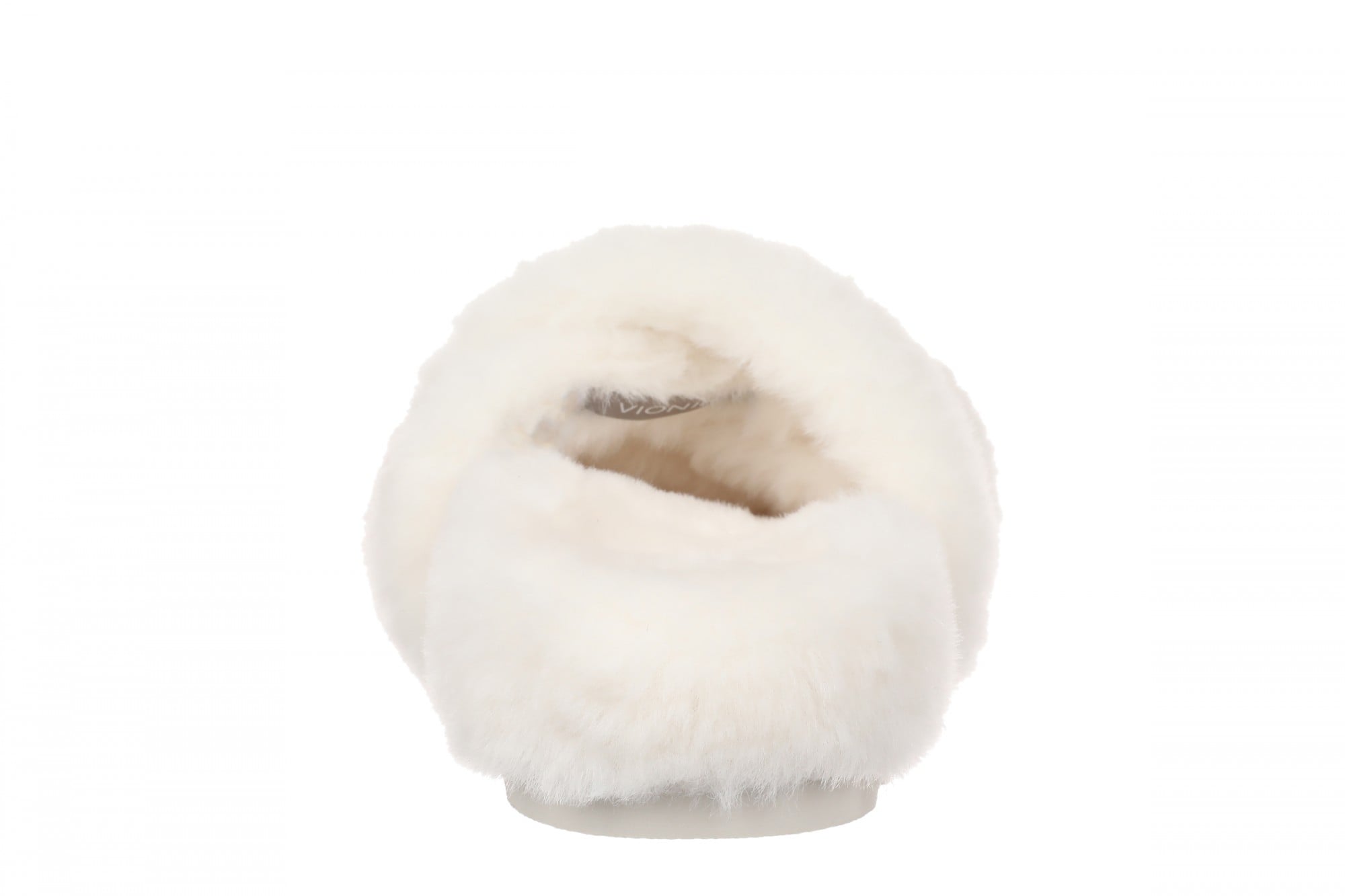 Vionic Peppa Women's Supportive Open Toe Slippers - Cream - Back