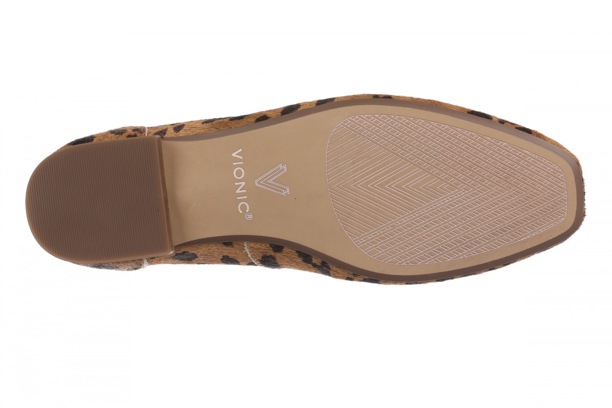 Vionic Sadie - Tan Leopard - Bottom