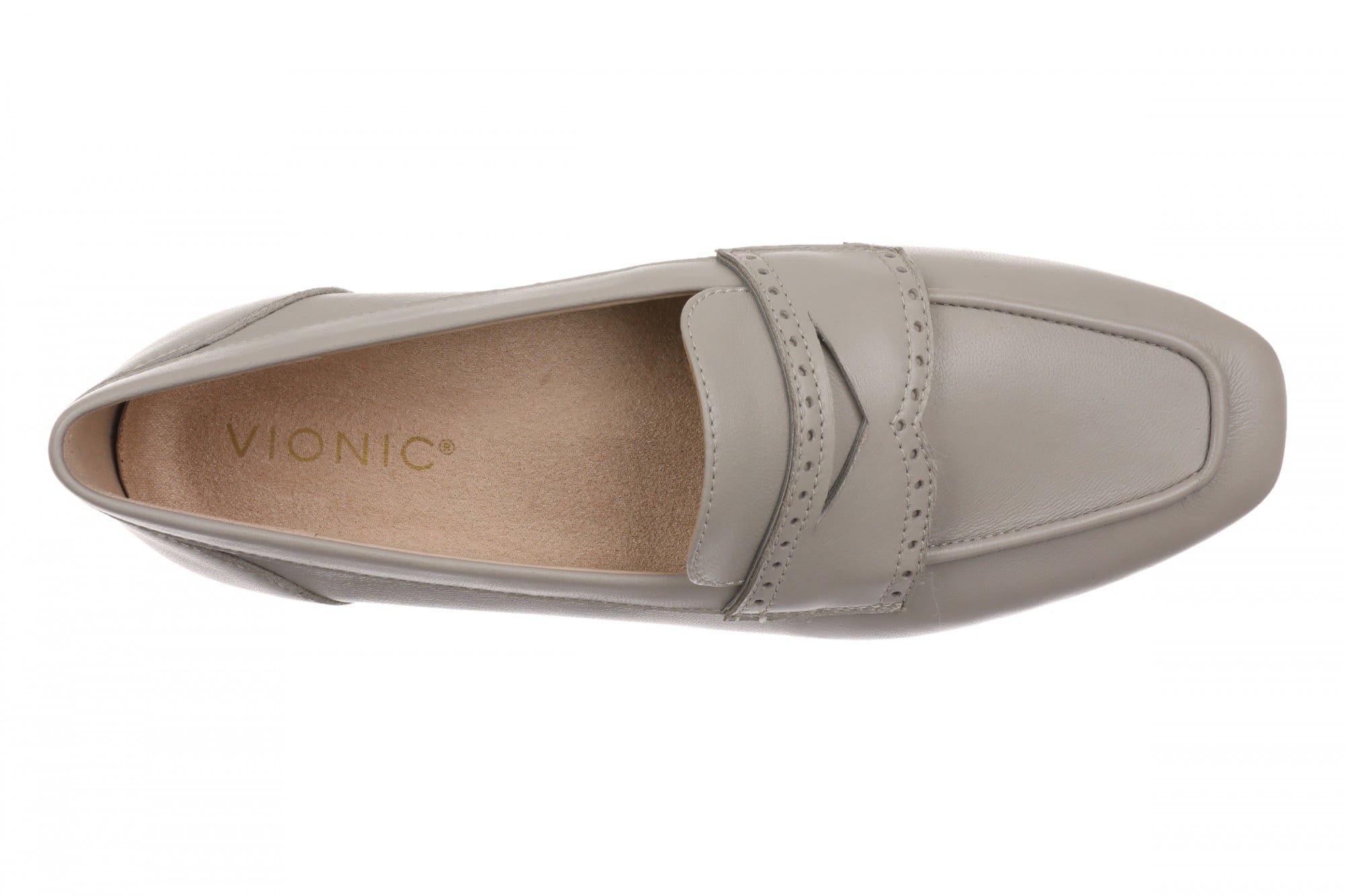 Vionic Sadie Orthotic Slip-On - Women's Loafer - Pashmina Grey - Top