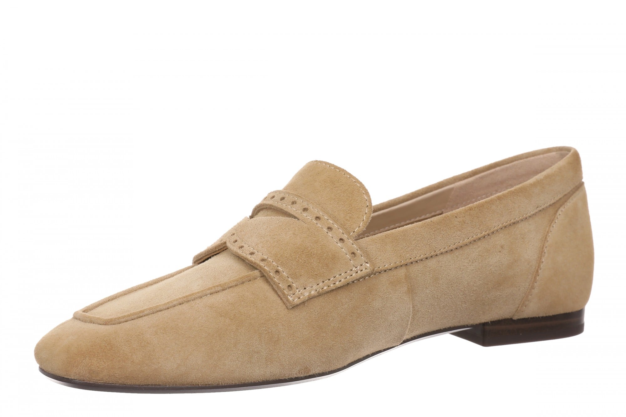 Vionic Sadie Orthotic Slip-On - Women's Loafer - Caramel - Left angle