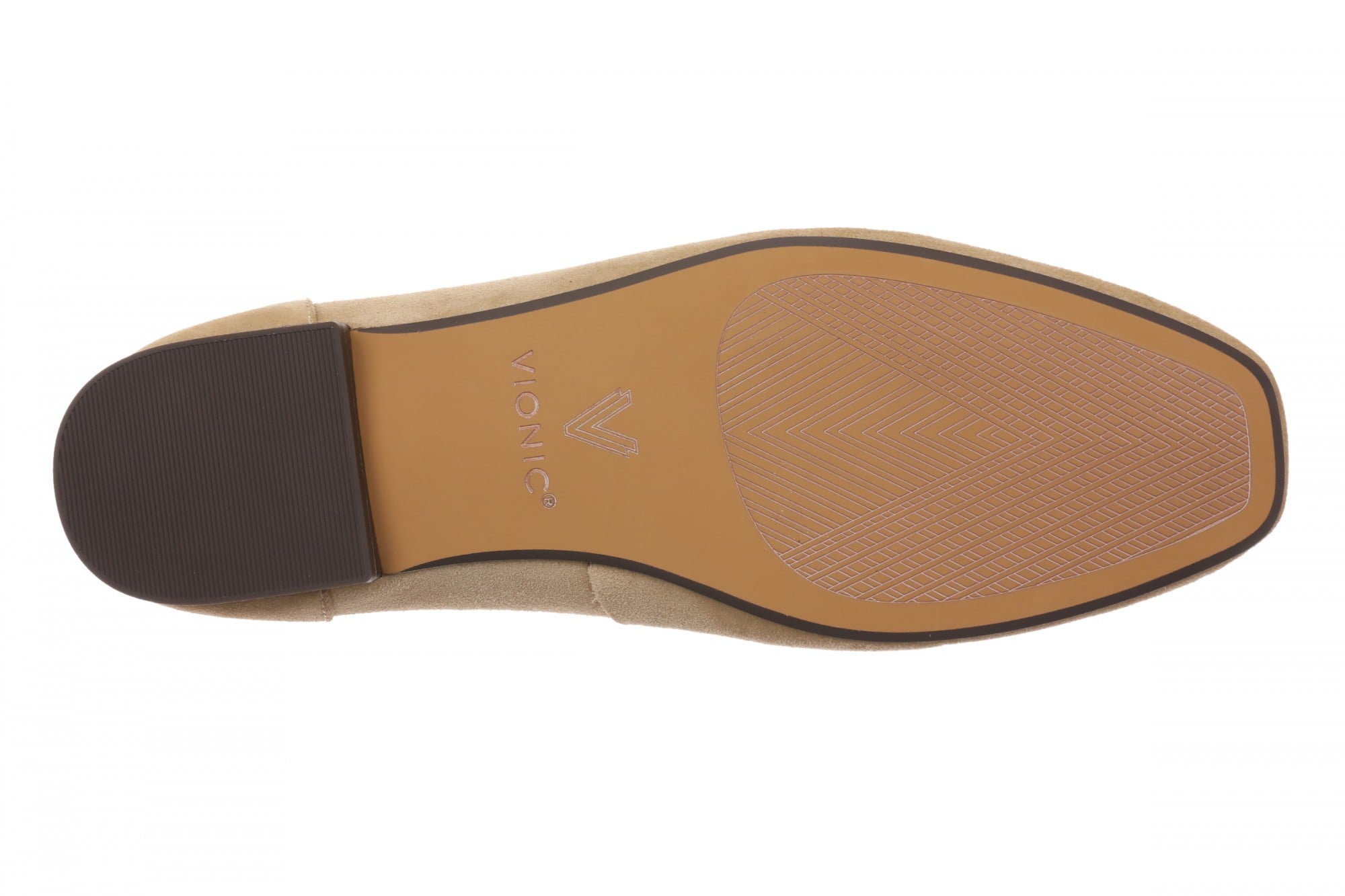 Vionic Sadie Orthotic Slip-On - Women's Loafer - Caramel - Bottom