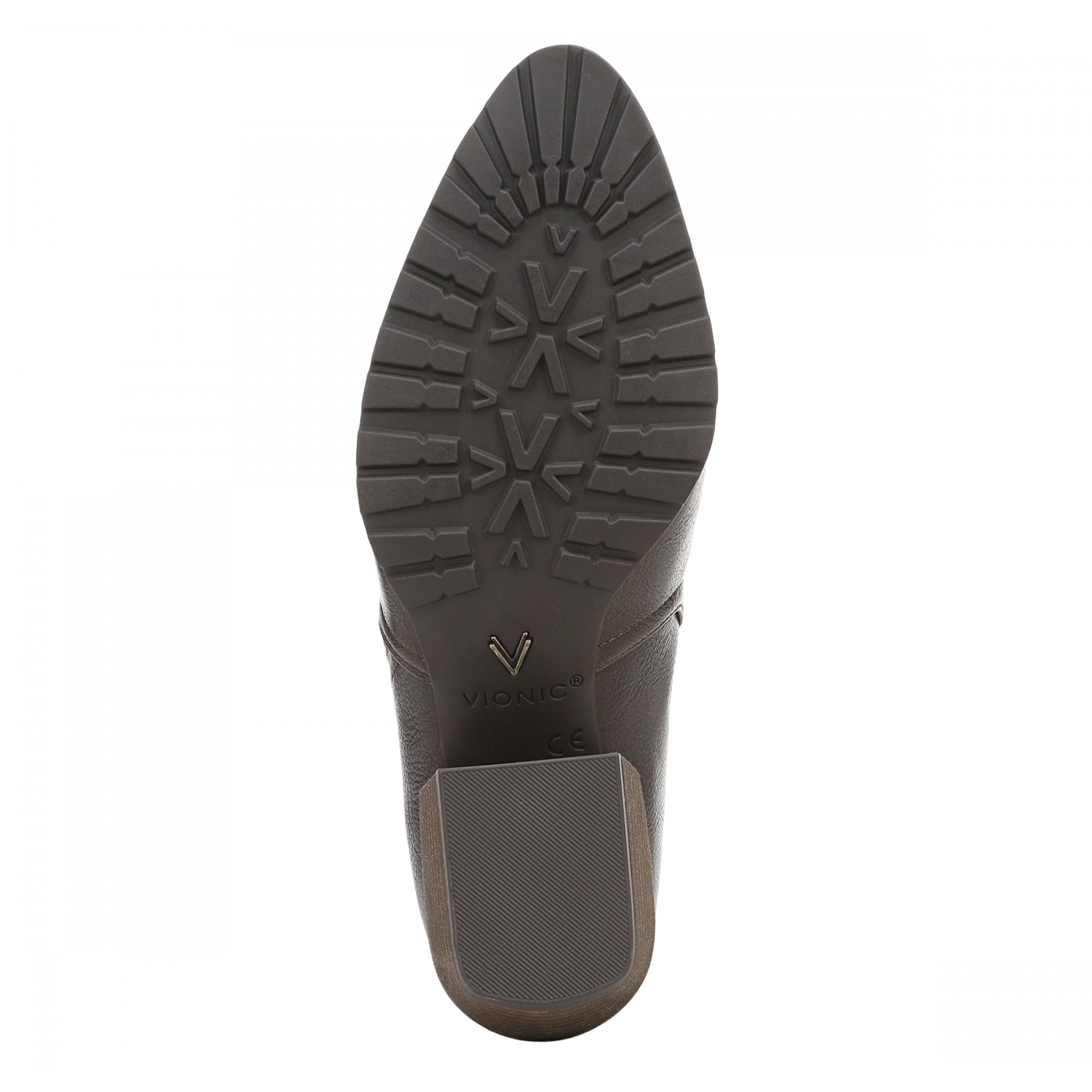 Vionic Blaine Women's Boots - Chocolate - Sole/Bottom